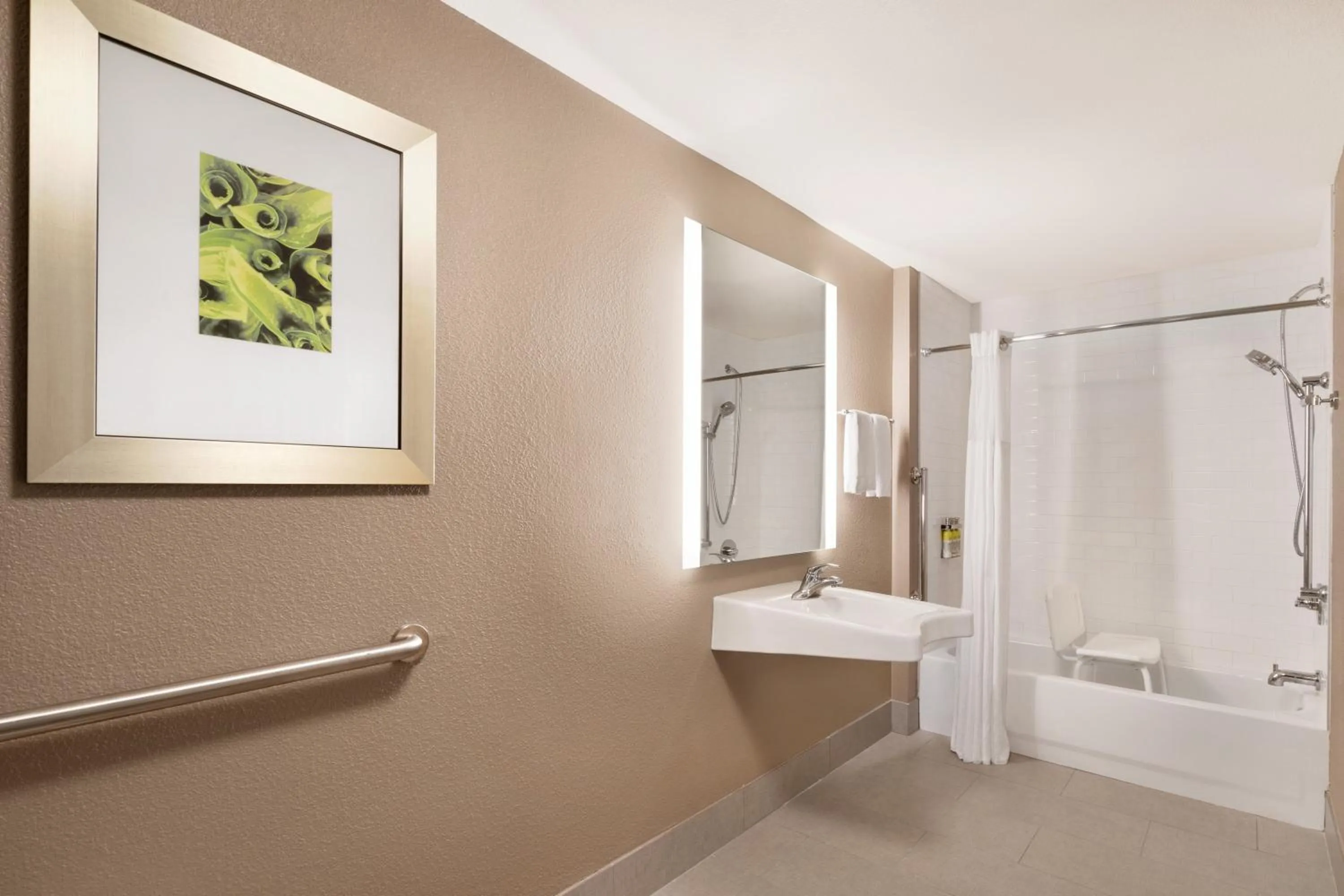 Bathroom in Staybridge Suites San Antonio Downtown Convention Center by IHG