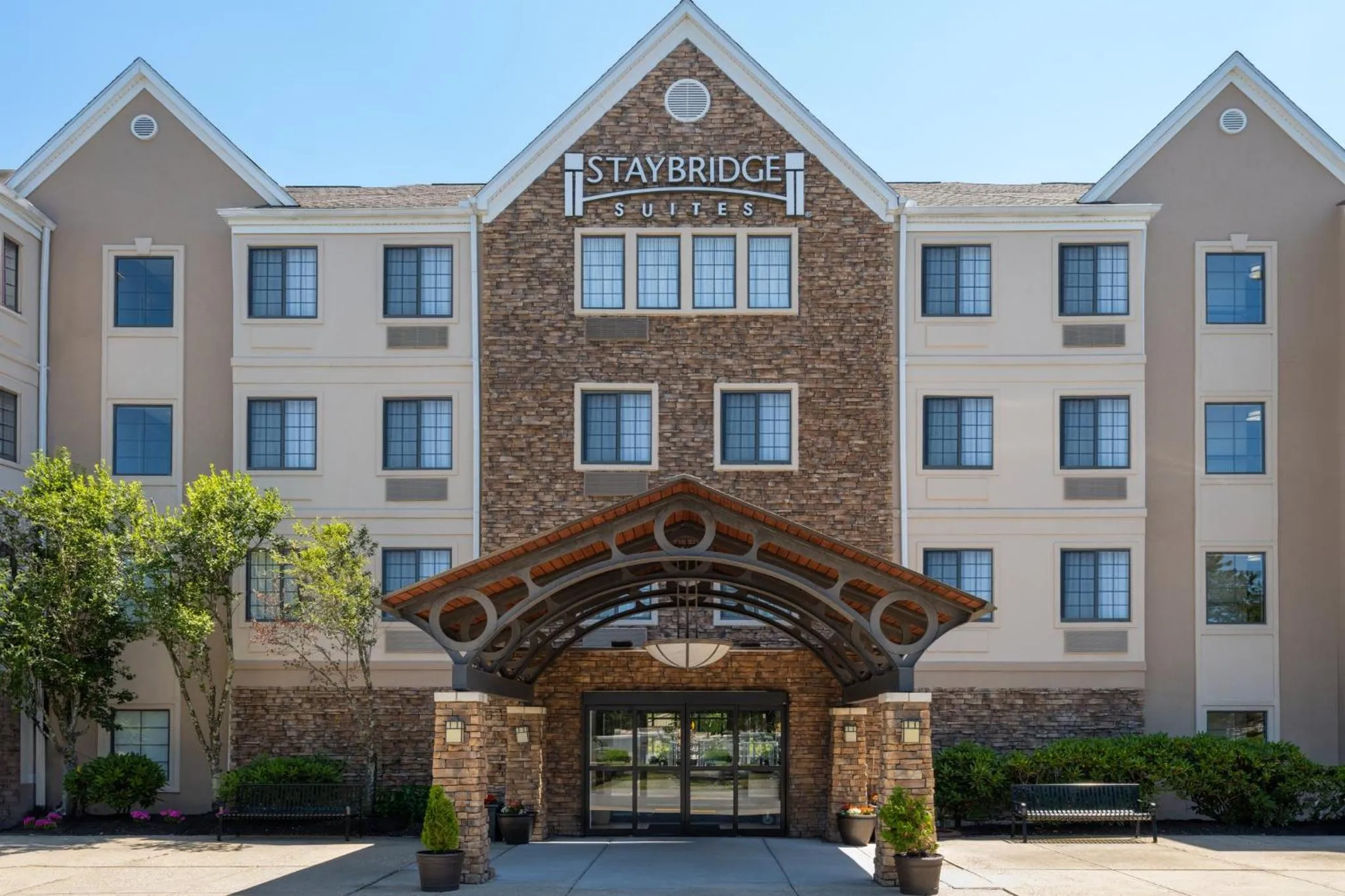 Property building in Staybridge Suites Boston - Burlington by IHG