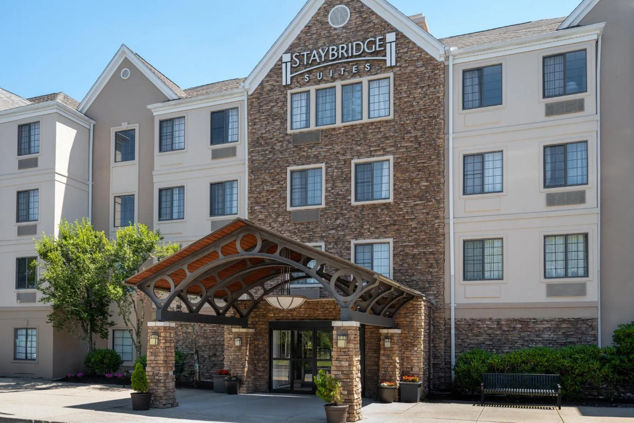 Property building in Staybridge Suites Boston - Burlington by IHG