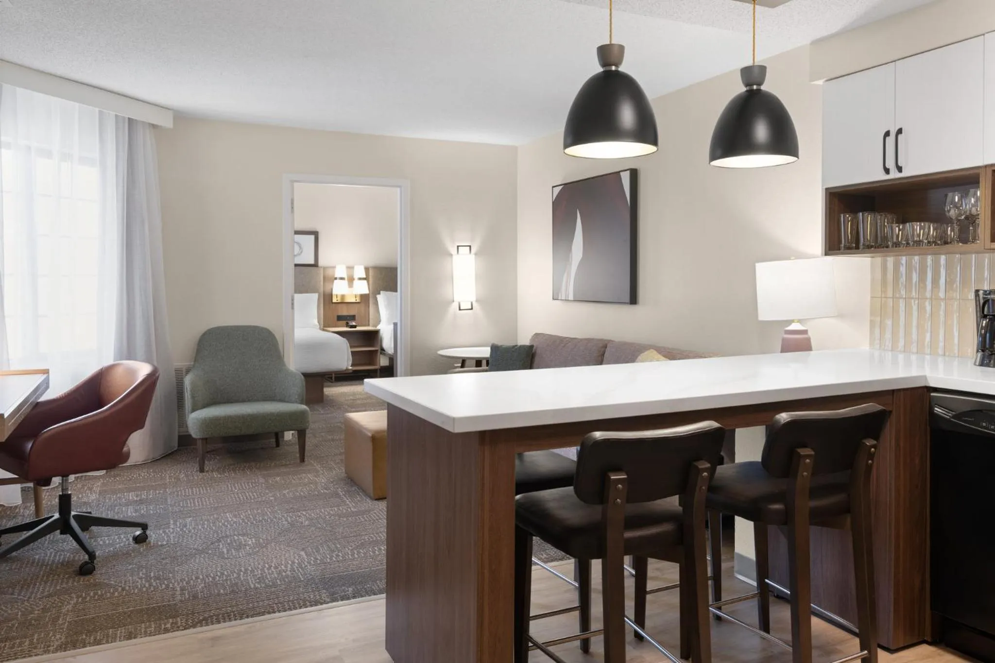 Photo of the whole room in Staybridge Suites Boston - Burlington by IHG