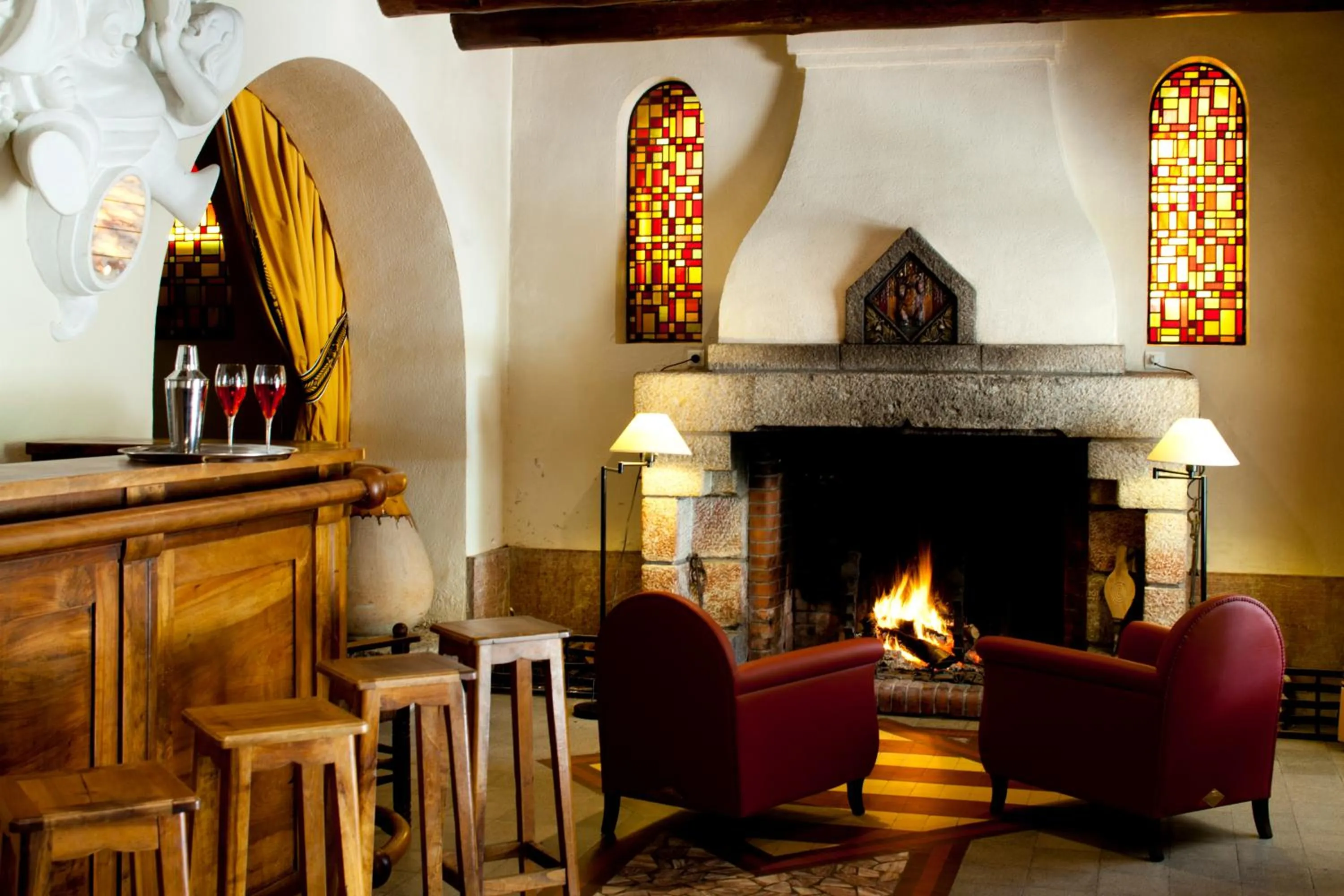 Lounge or bar in Le Grand Hôtel