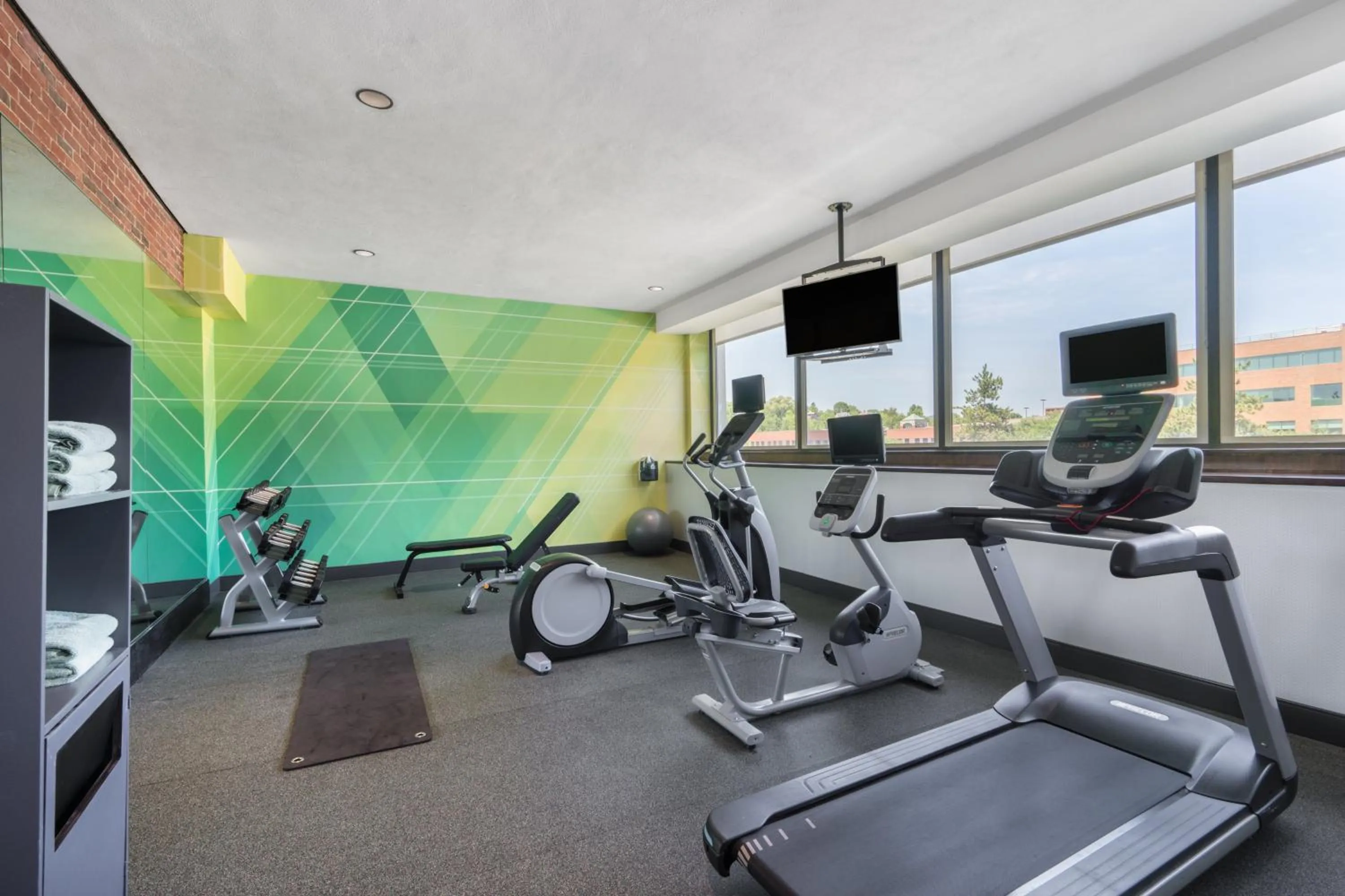 Fitness centre/facilities in Holiday Inn & Suites Pittsfield-Berkshires by IHG