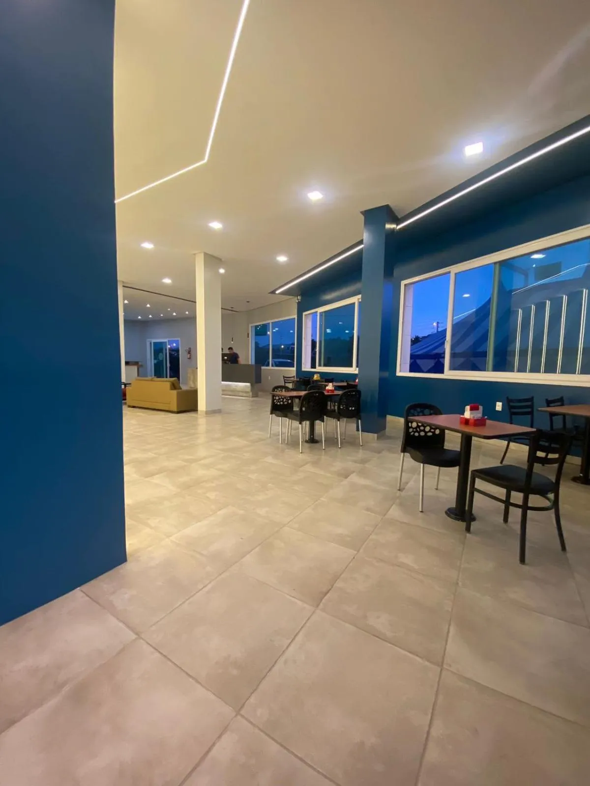 Seating area in Rota 232 Hotel Caruaru