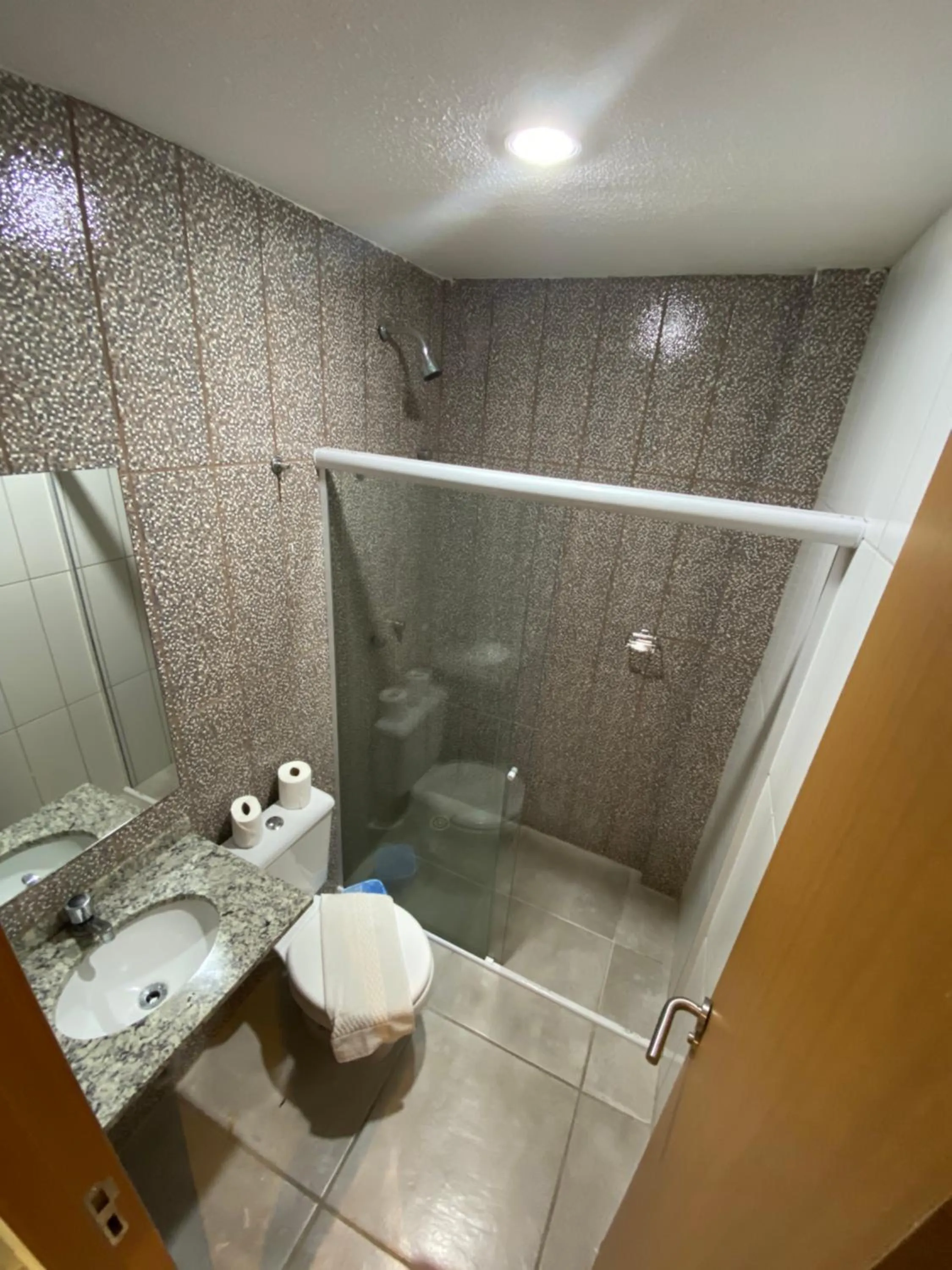 Bathroom in Rota 232 Hotel Caruaru