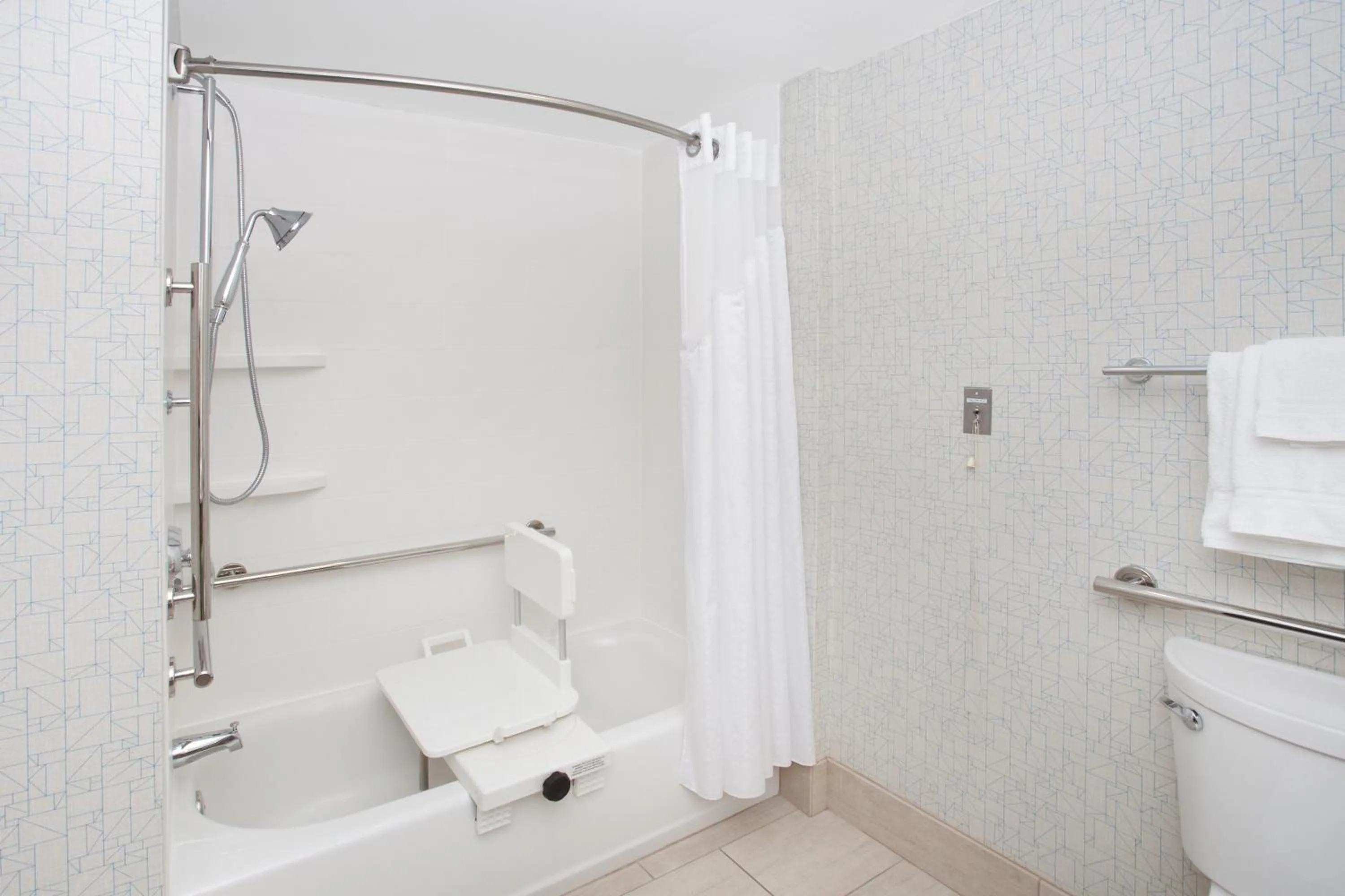 Bathroom in Holiday Inn Express Hotel & Suites Providence-Woonsocket by IHG