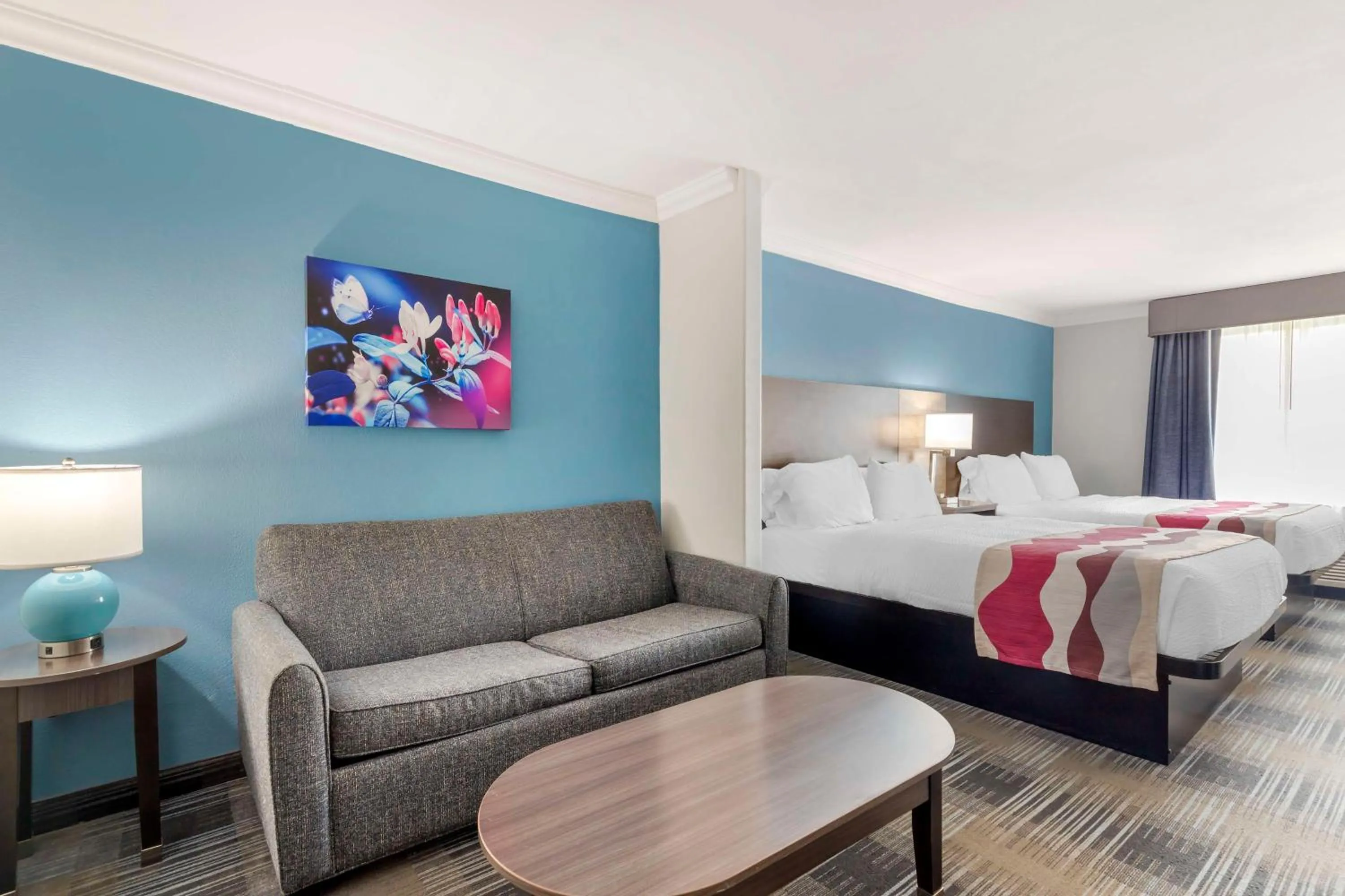 Photo of the whole room, Bed in Best Western Medical Center North Inn & Suites Near Six Flags