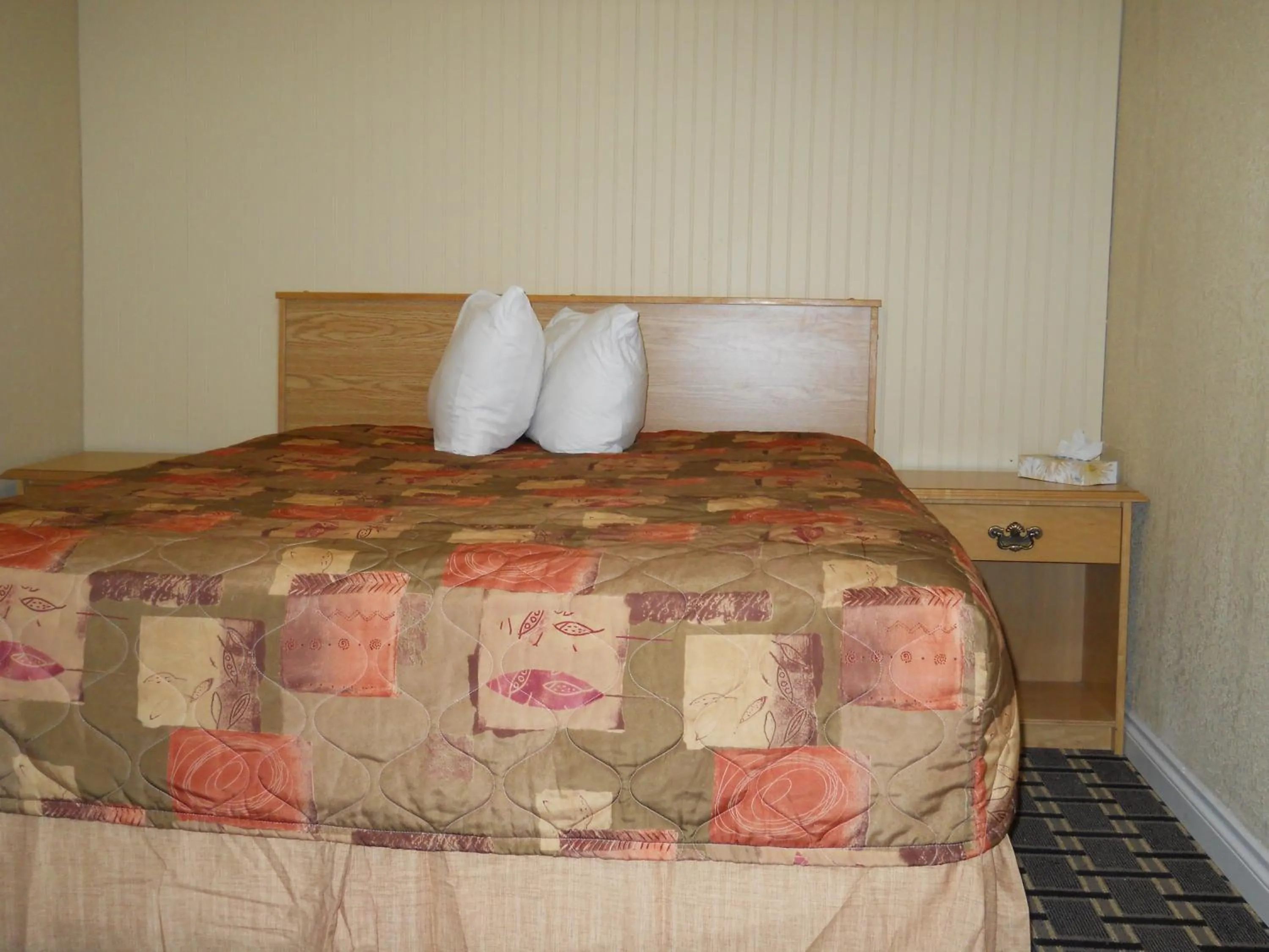Bed in TC Motel
