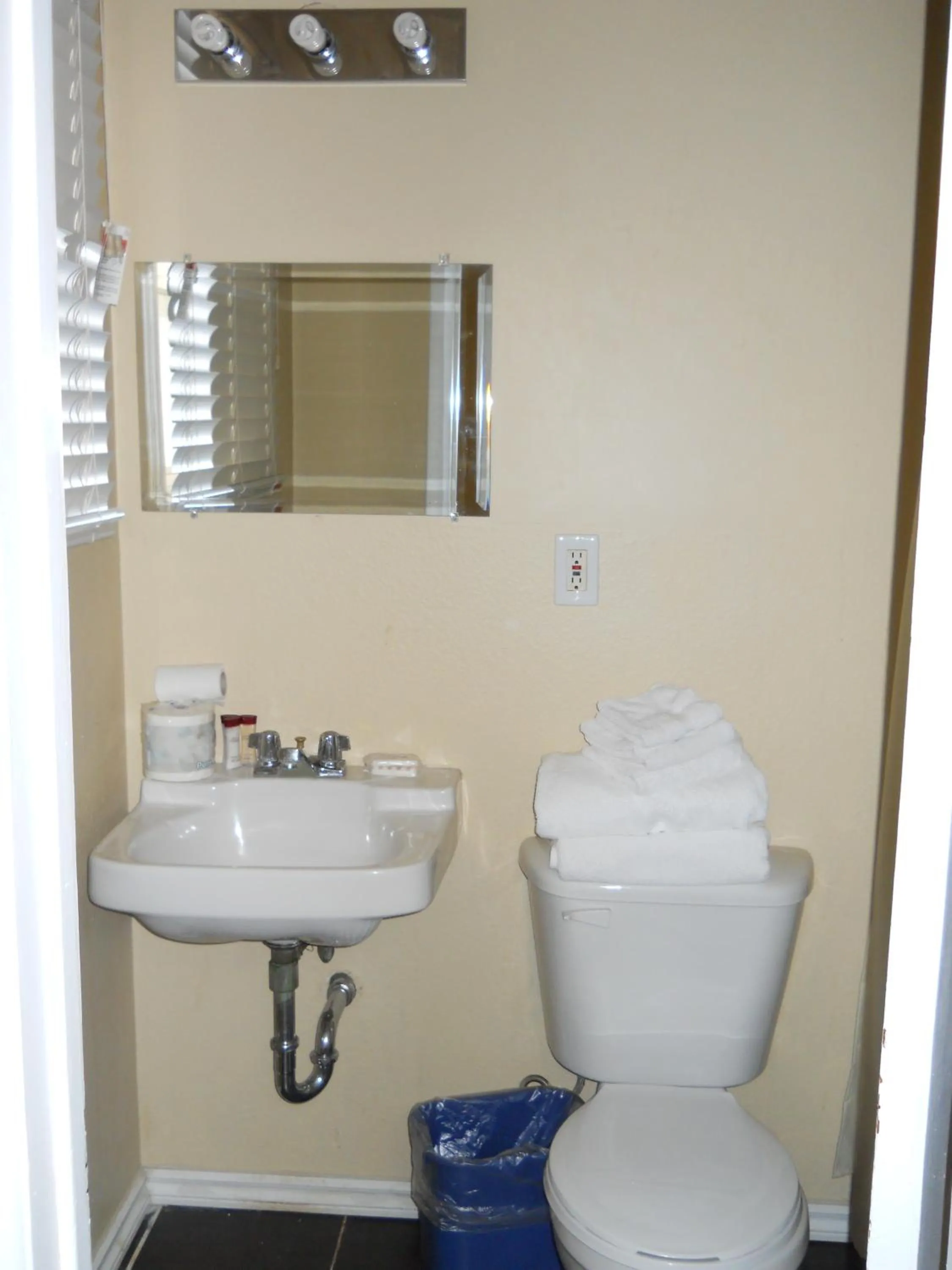 Bathroom in TC Motel