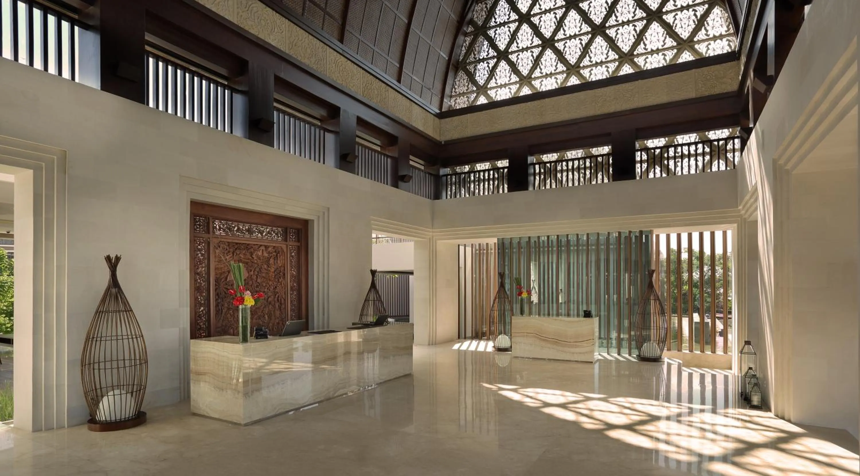 Lobby or reception in Golden Tulip Jineng Resort Bali
