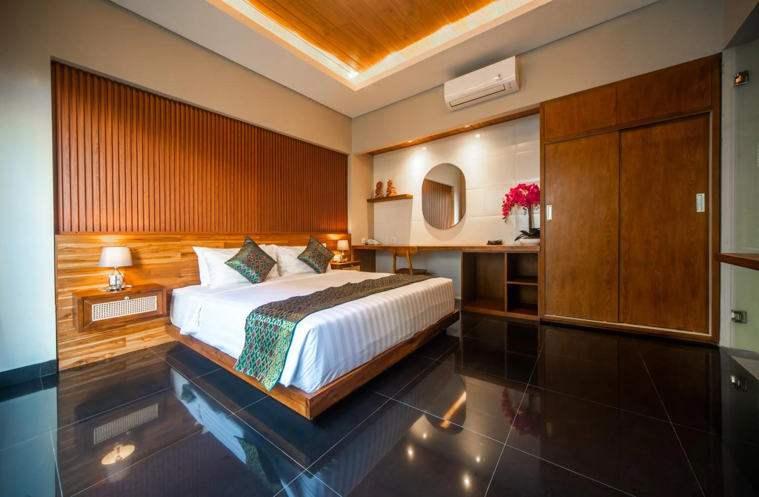 Bed in Gaing Mas Jimbaran Villas by Gaing Mas Group