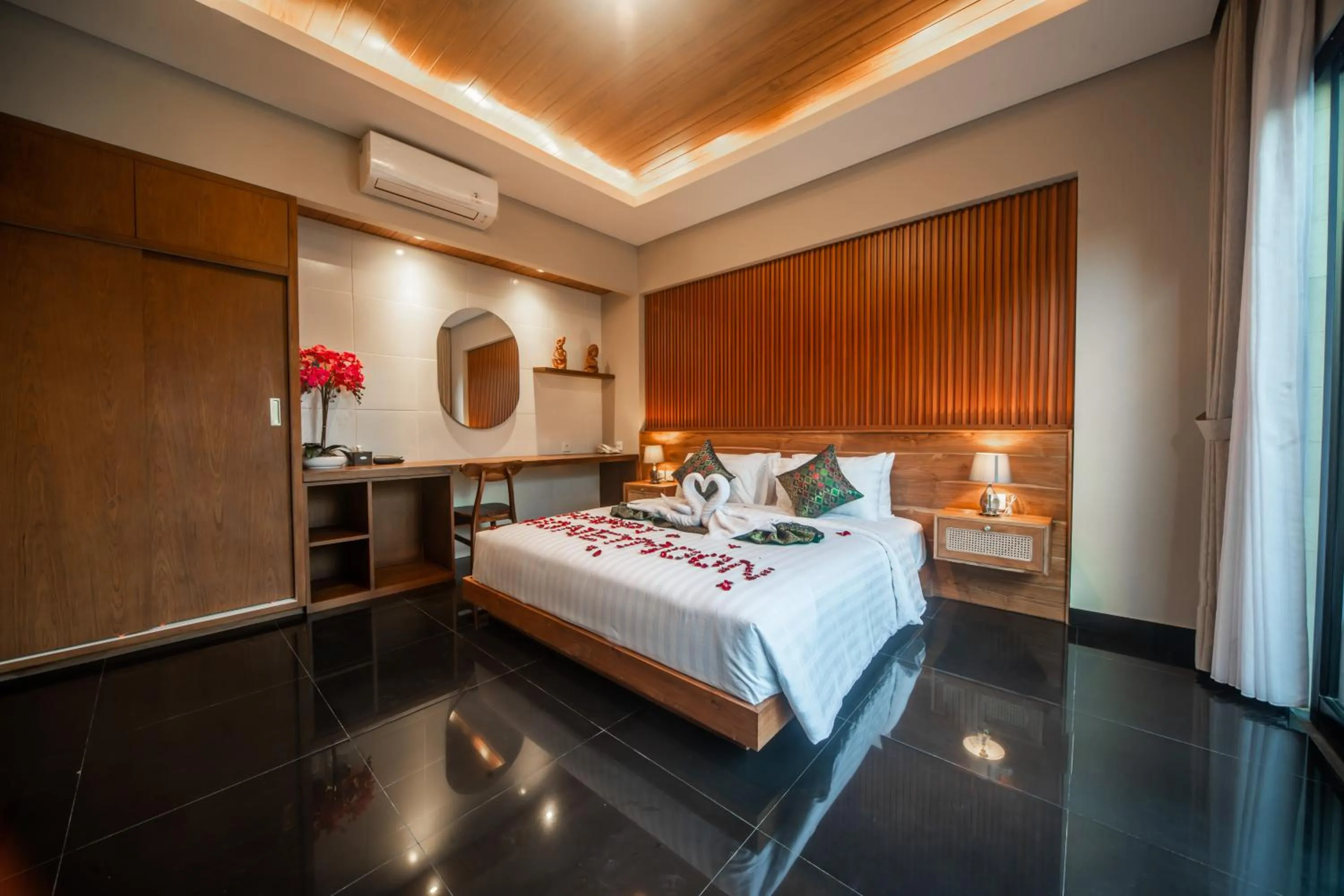 Bed in Gaing Mas Jimbaran Villas by Gaing Mas Group