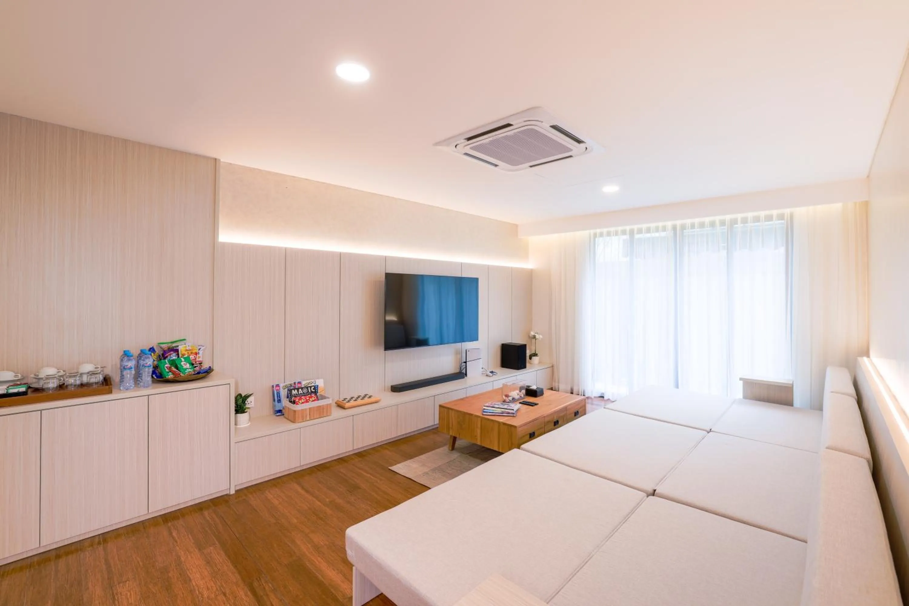 TV and multimedia, Bed in Pantai Indah Lagoi Bintan