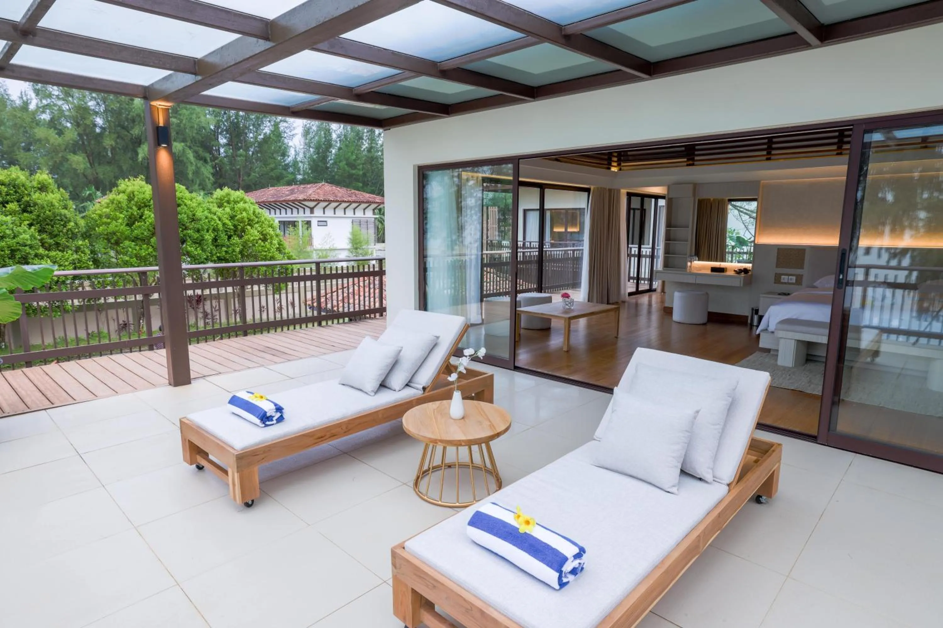 Balcony/Terrace in Pantai Indah Lagoi Bintan