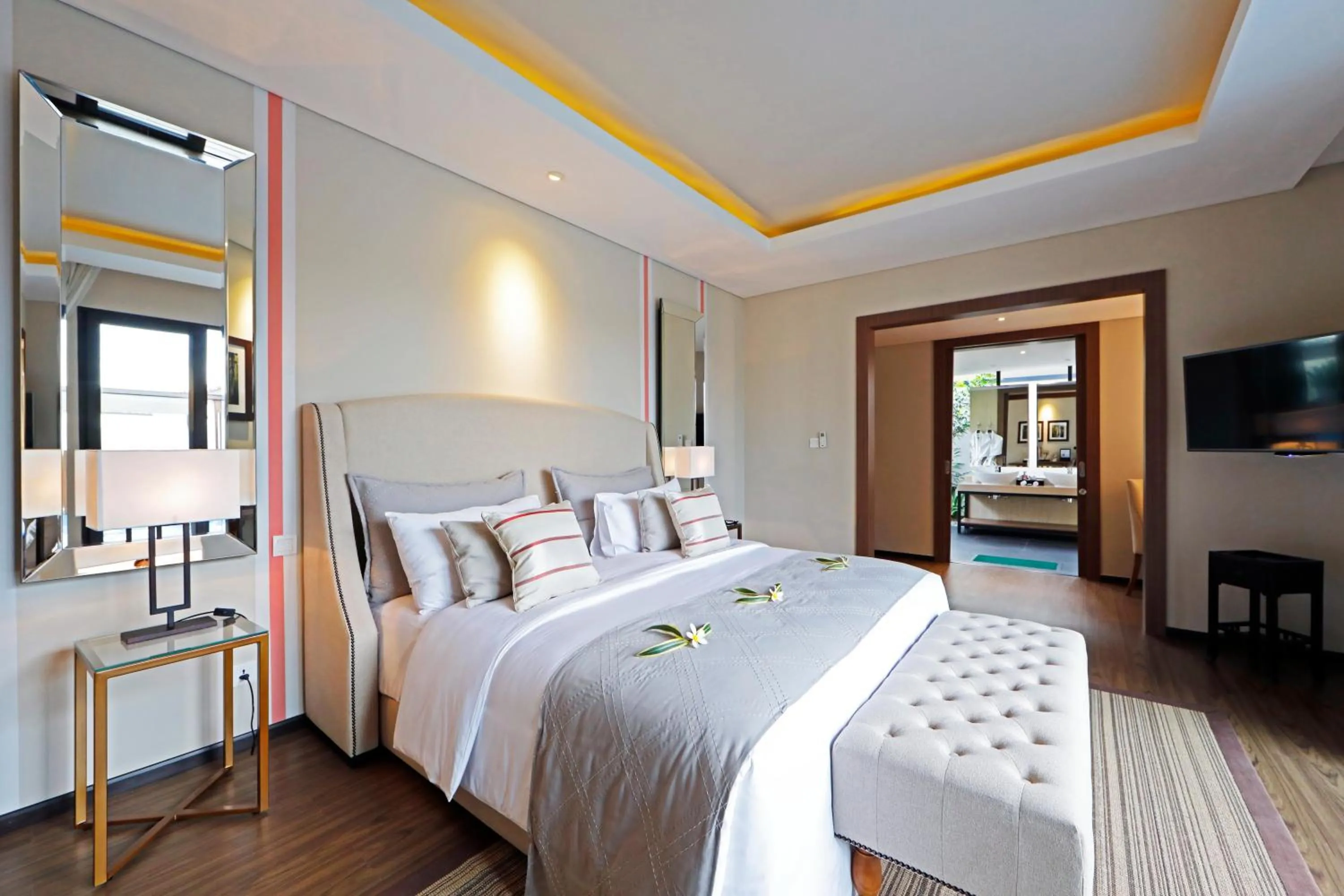 Bedroom, Bed in Pantai Indah Lagoi Bintan