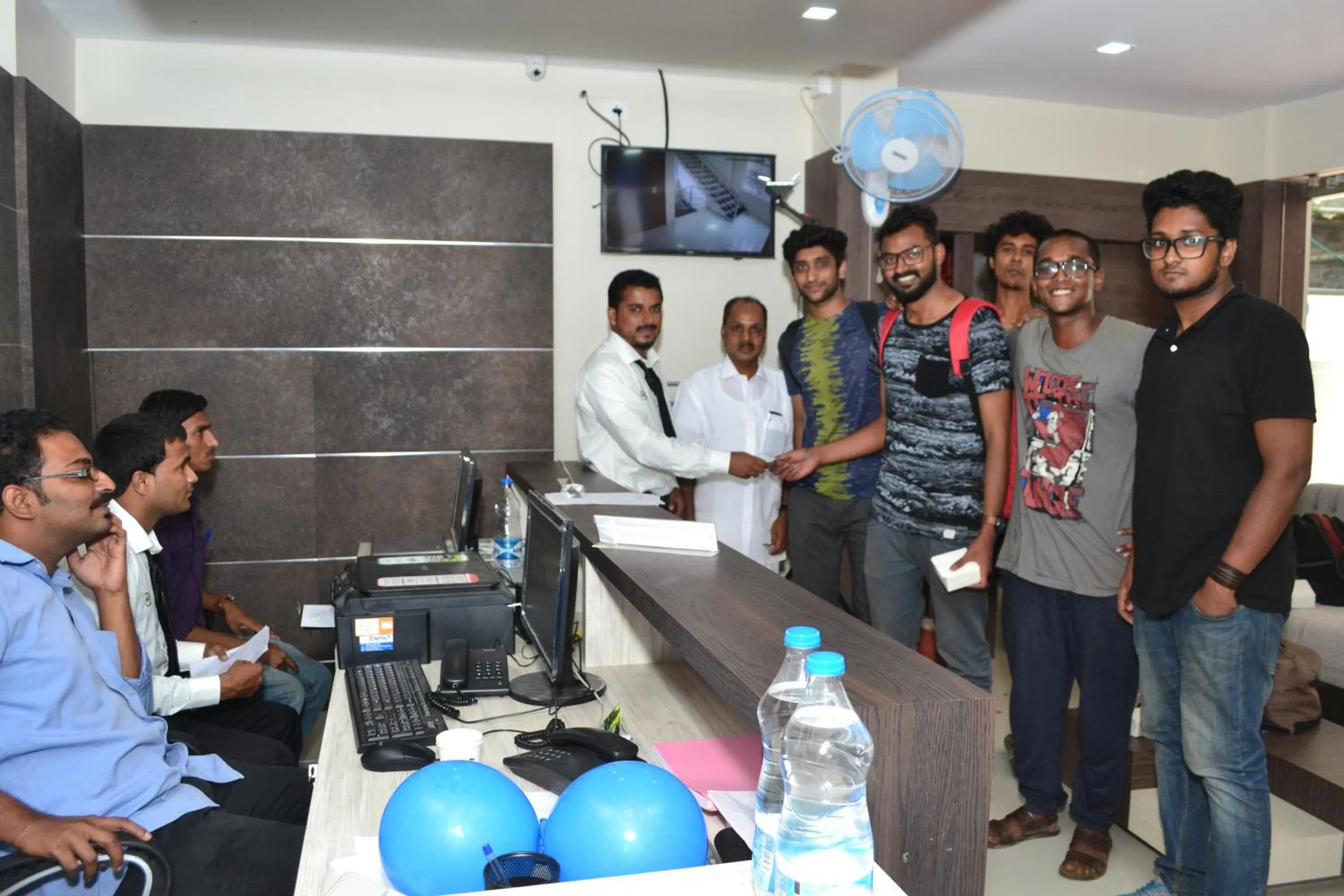 group of guests in Dream Land Residency