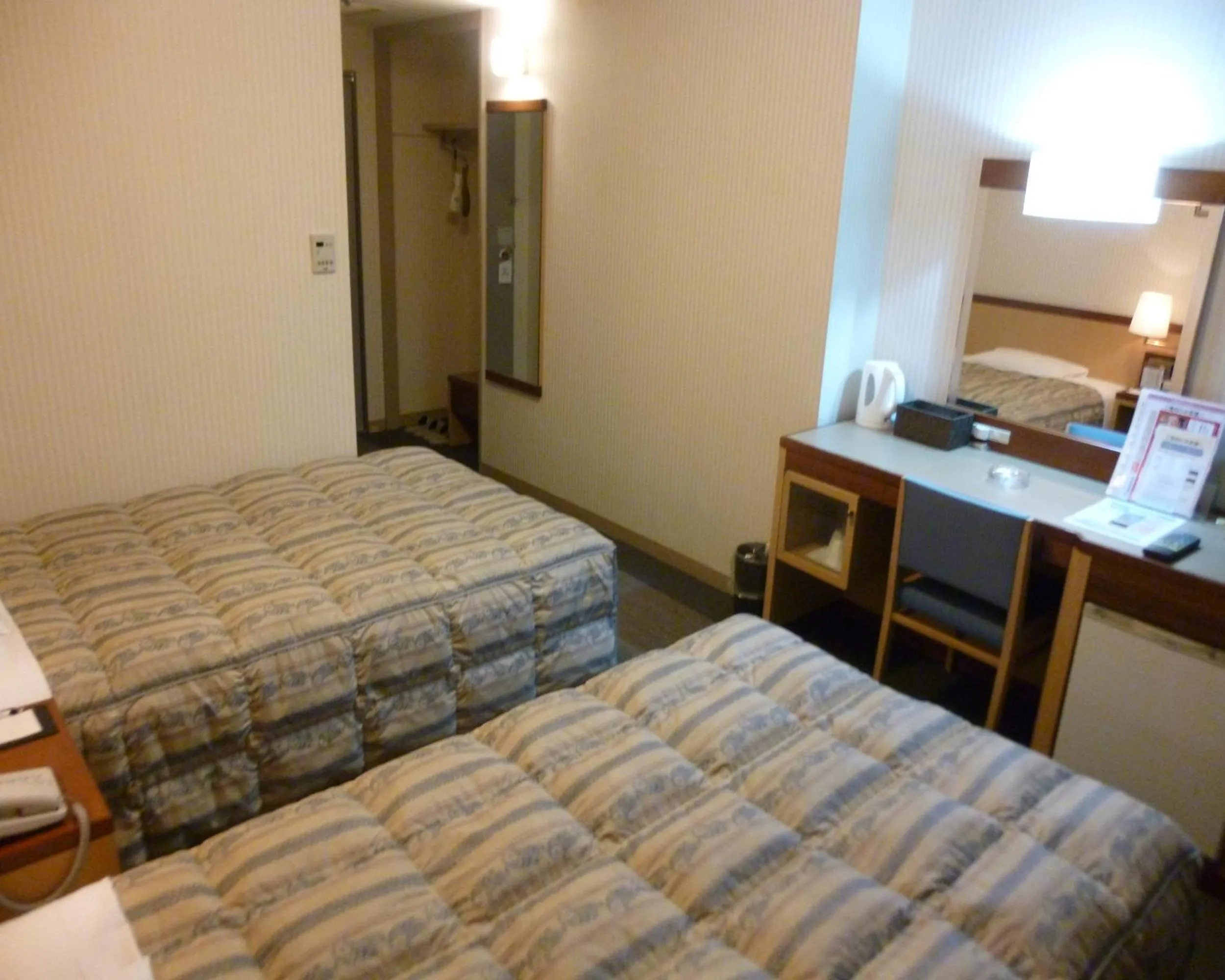 Photo of the whole room, Bed in Hotel Crownhills Fukushima