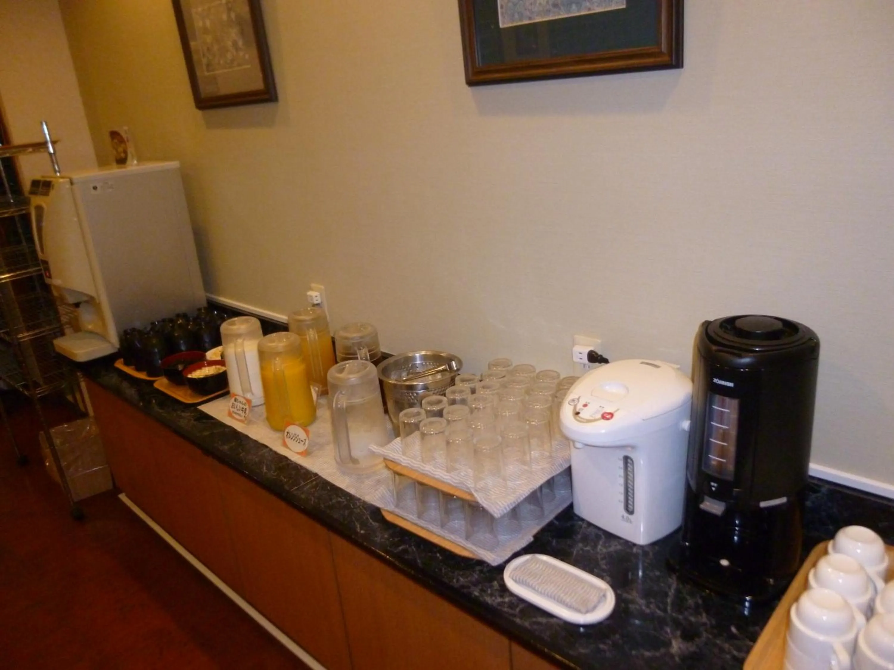 Buffet breakfast in Hotel Crownhills Fukushima