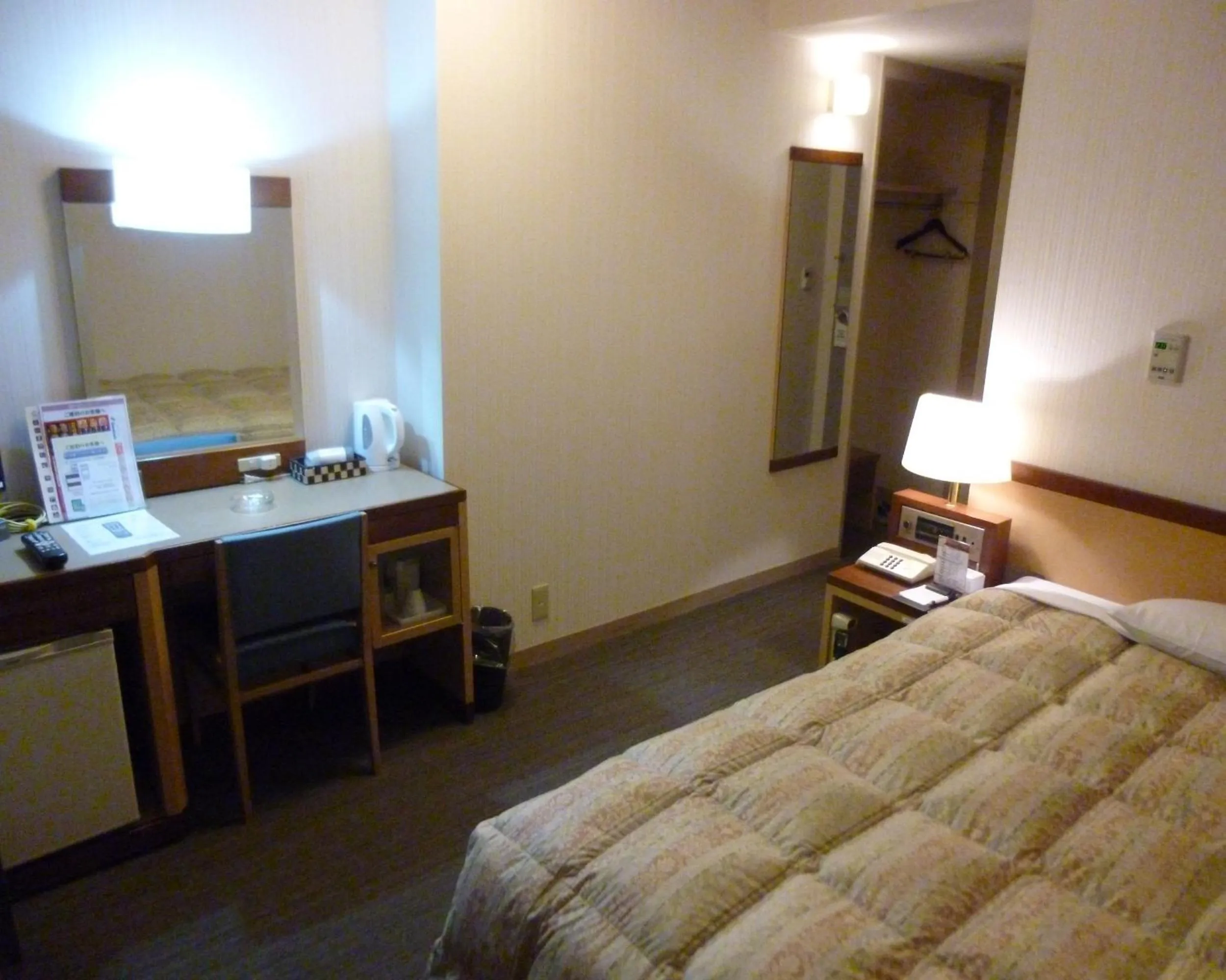 Photo of the whole room, Bed in Hotel Crownhills Fukushima