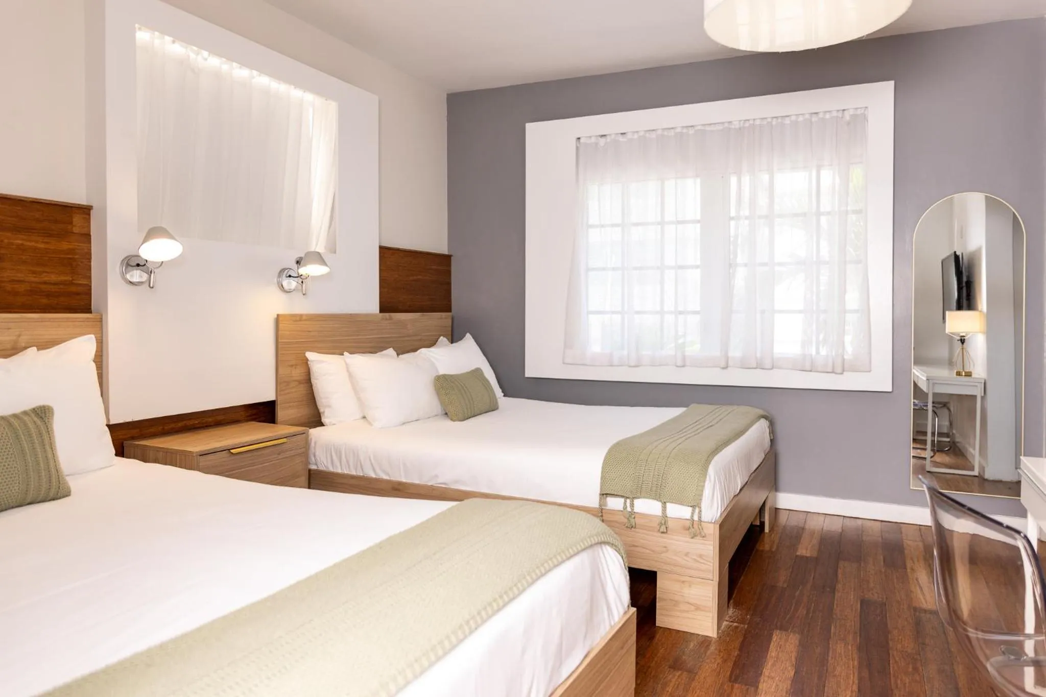 Bed in Riviere South Beach Hotel