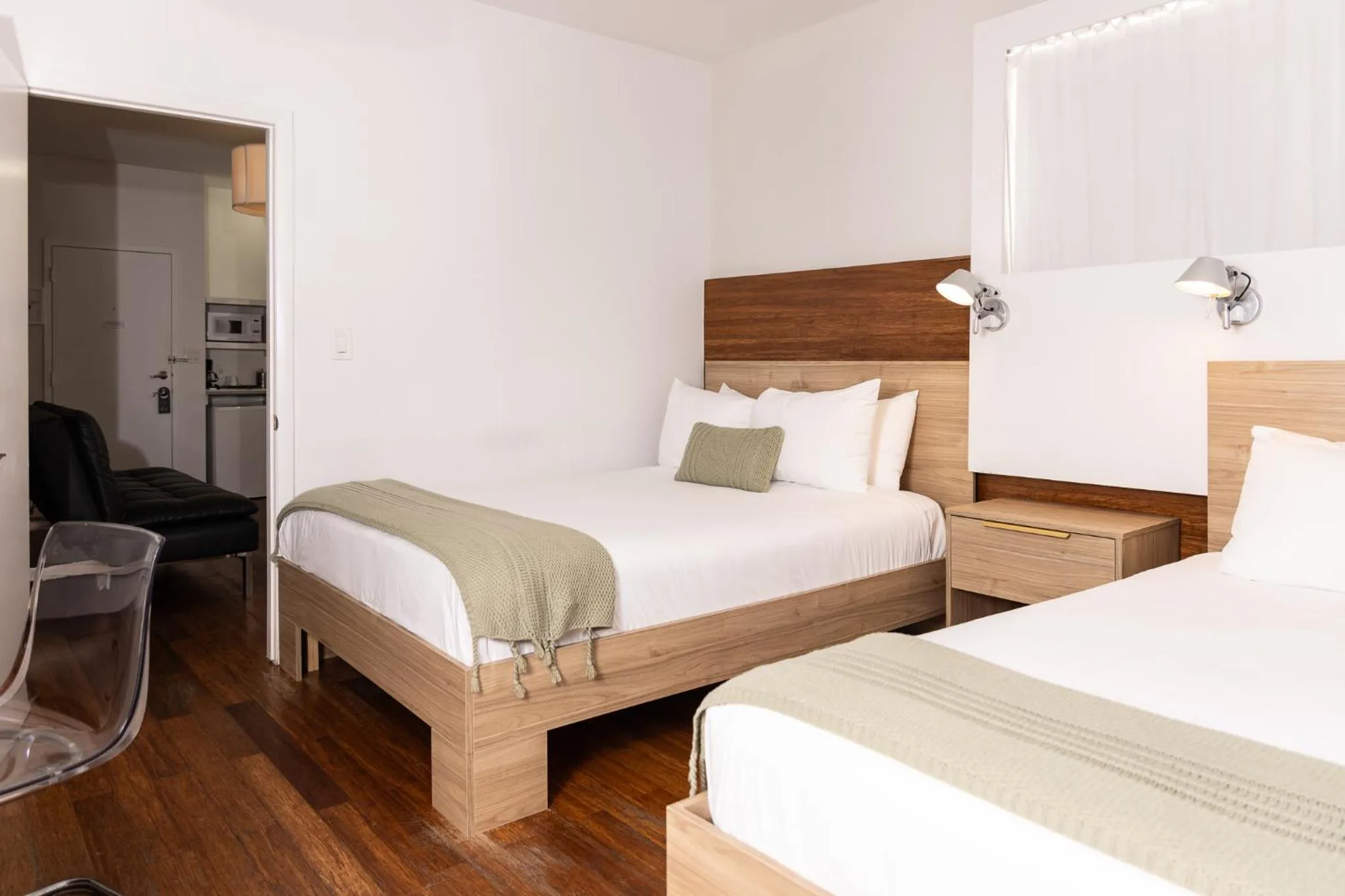 Bed in Riviere South Beach Hotel