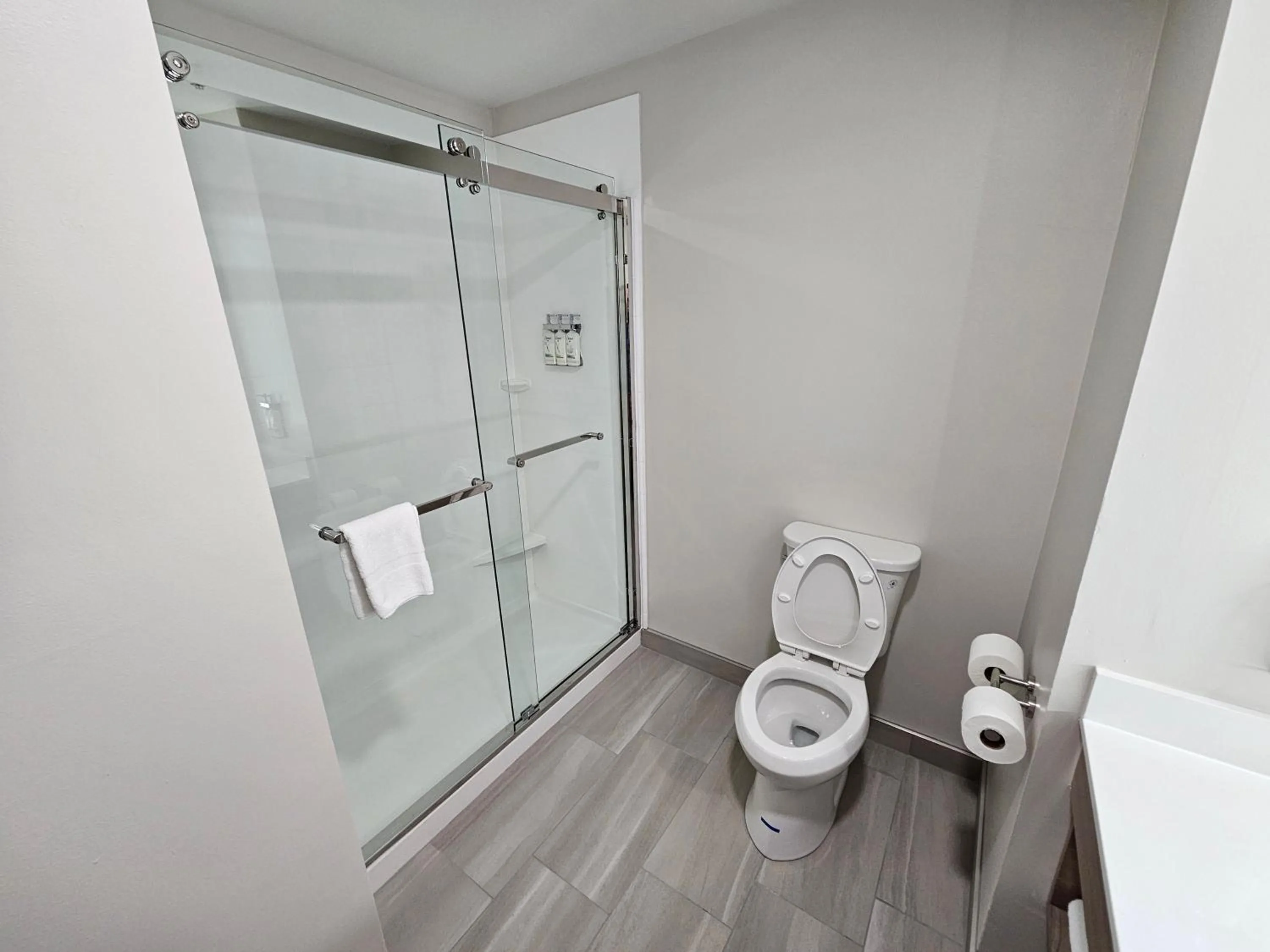 Bathroom in Holiday Inn Express Hotel & Suites Cincinnati-Blue Ash by IHG