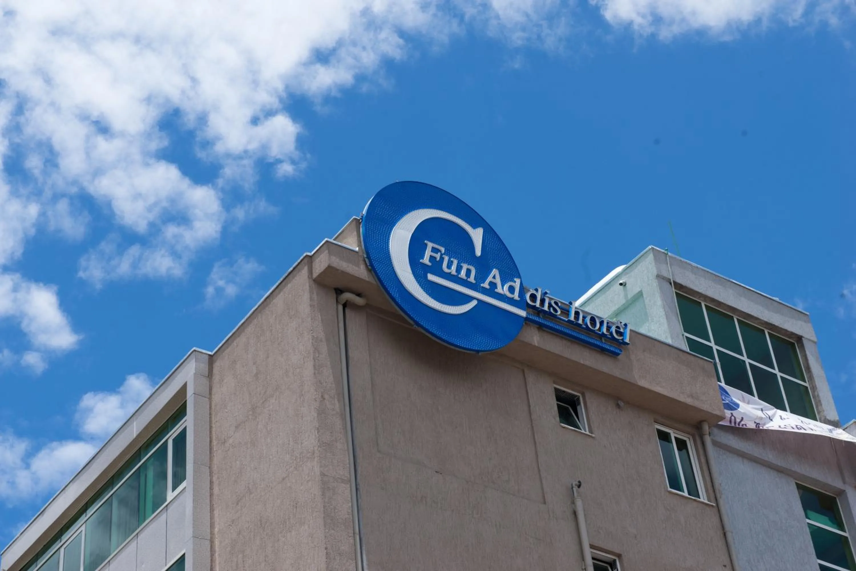 Bird's eye view in C Fun Addis Hotel