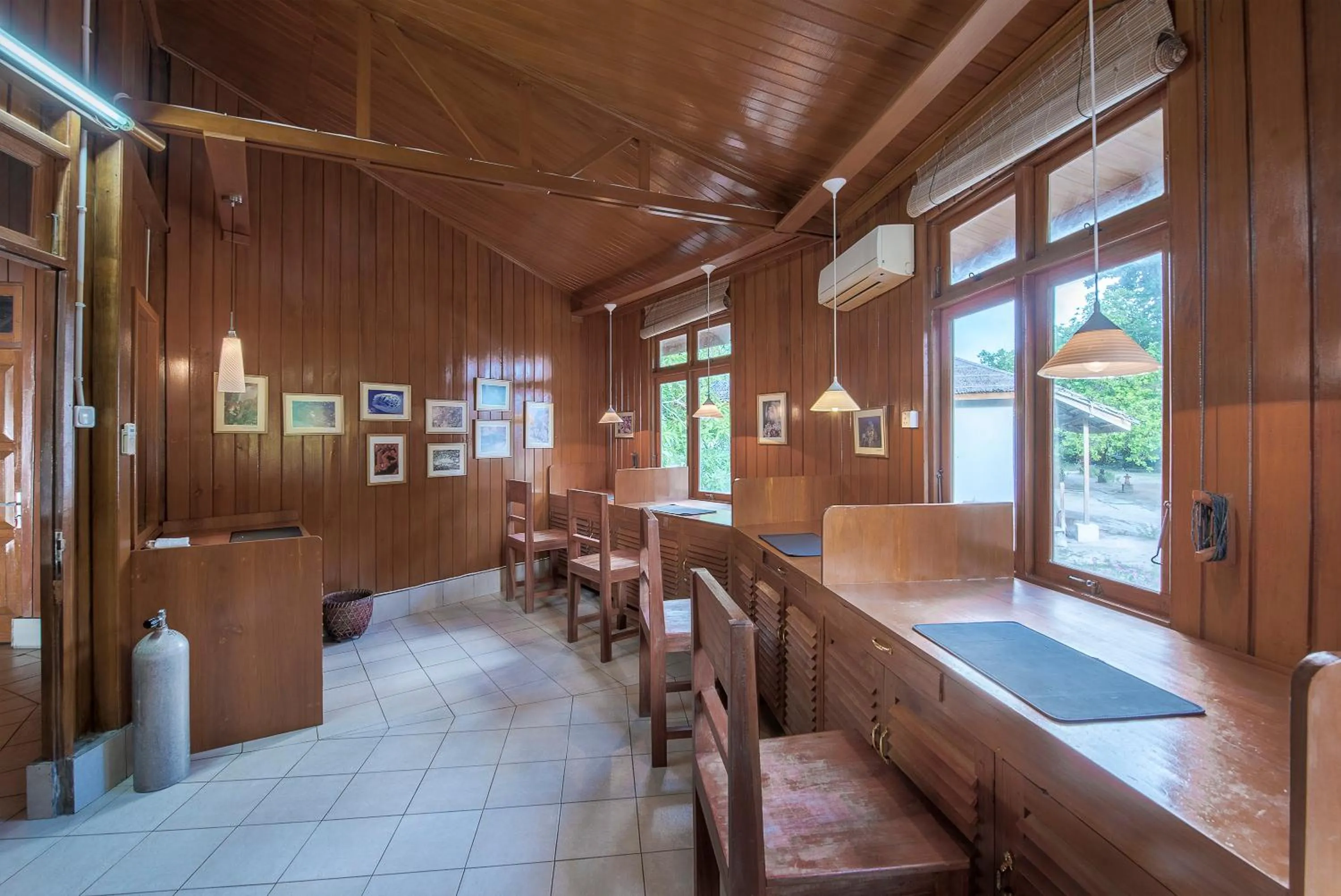 Decorative detail in Gangga Island Resort & Spa