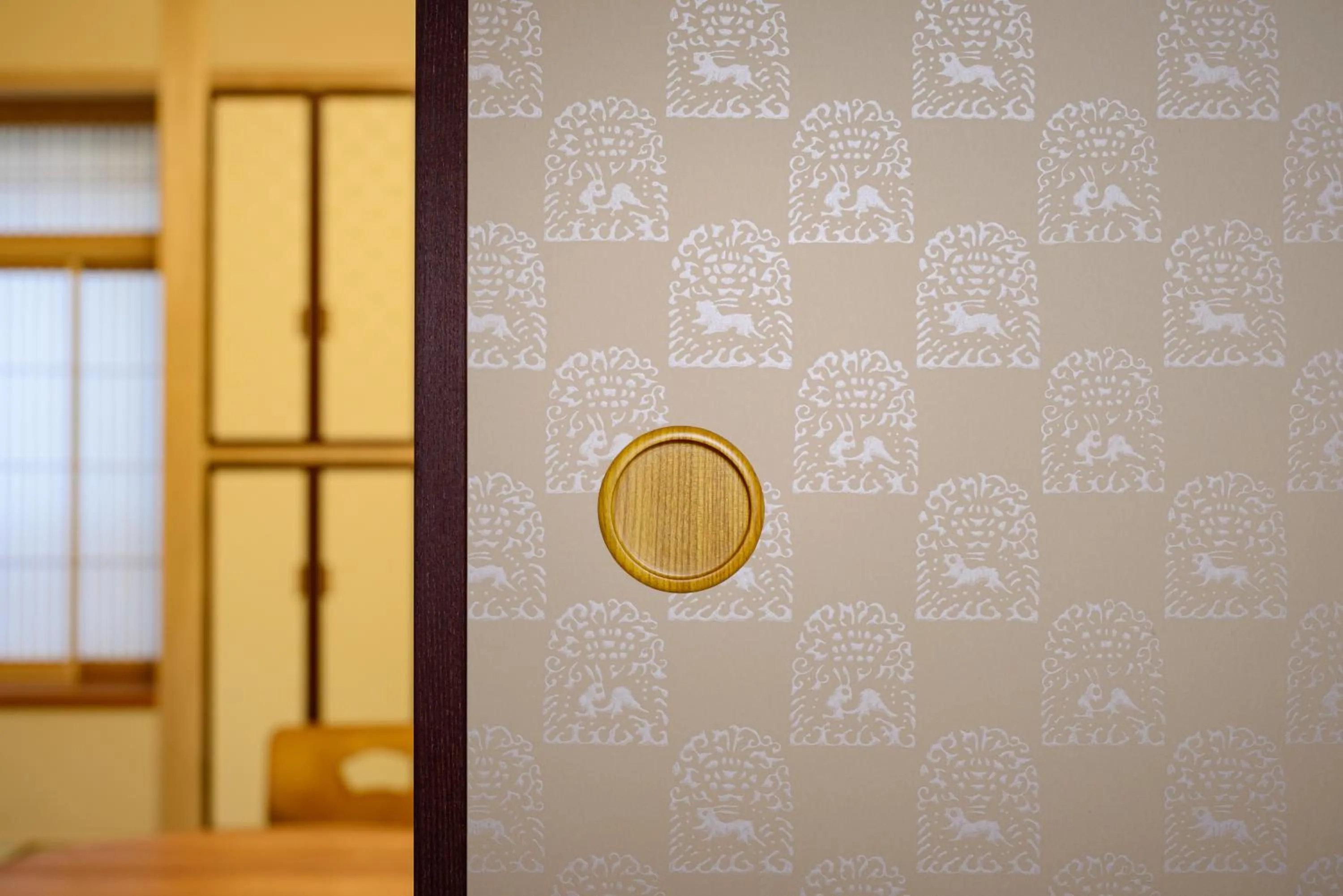 Decorative detail in Luck You Kyoto