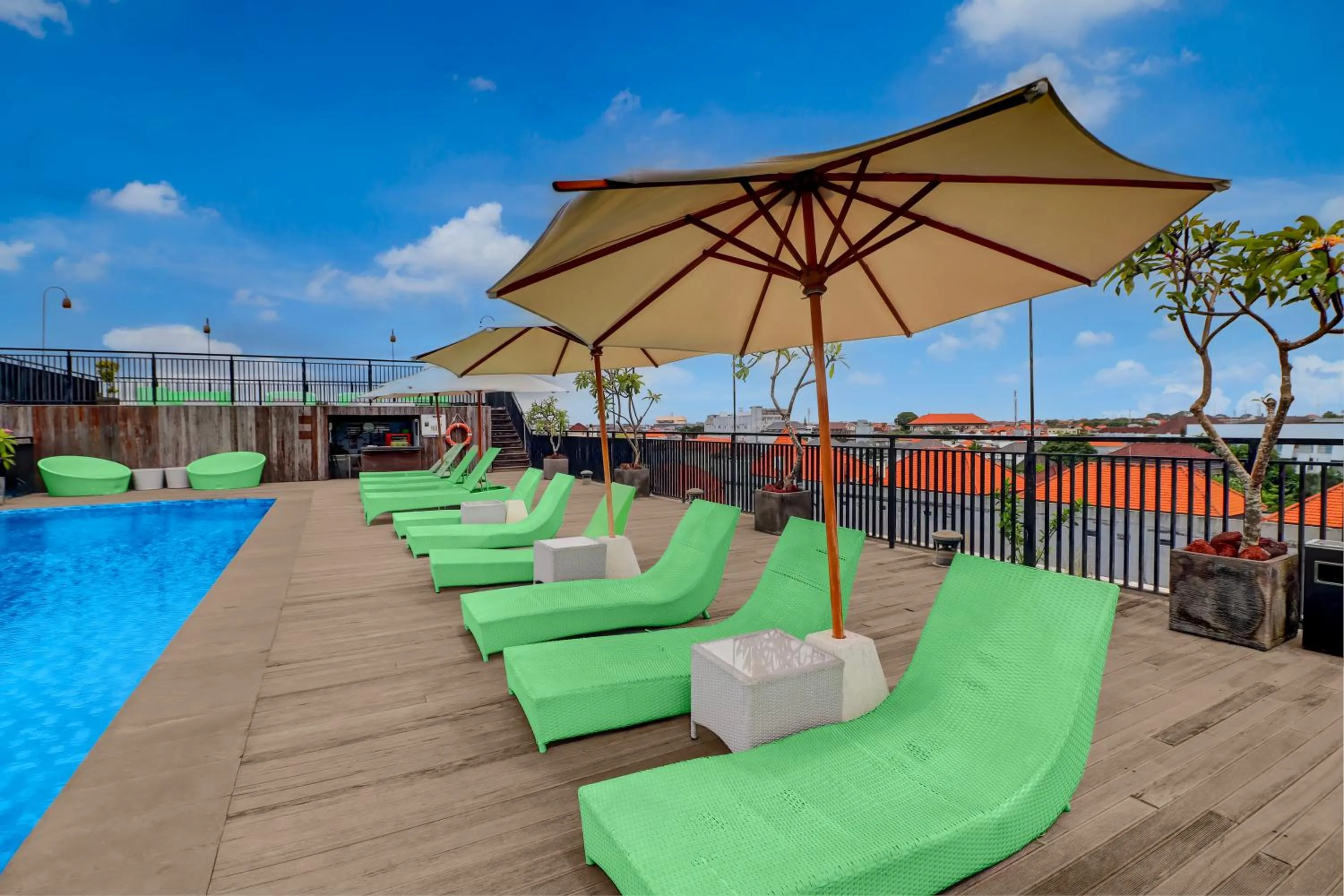 Swimming pool in Palette Legian Beach