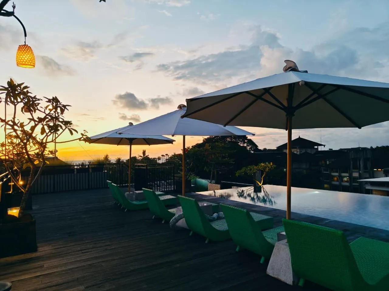 Swimming pool in Palette Legian Beach
