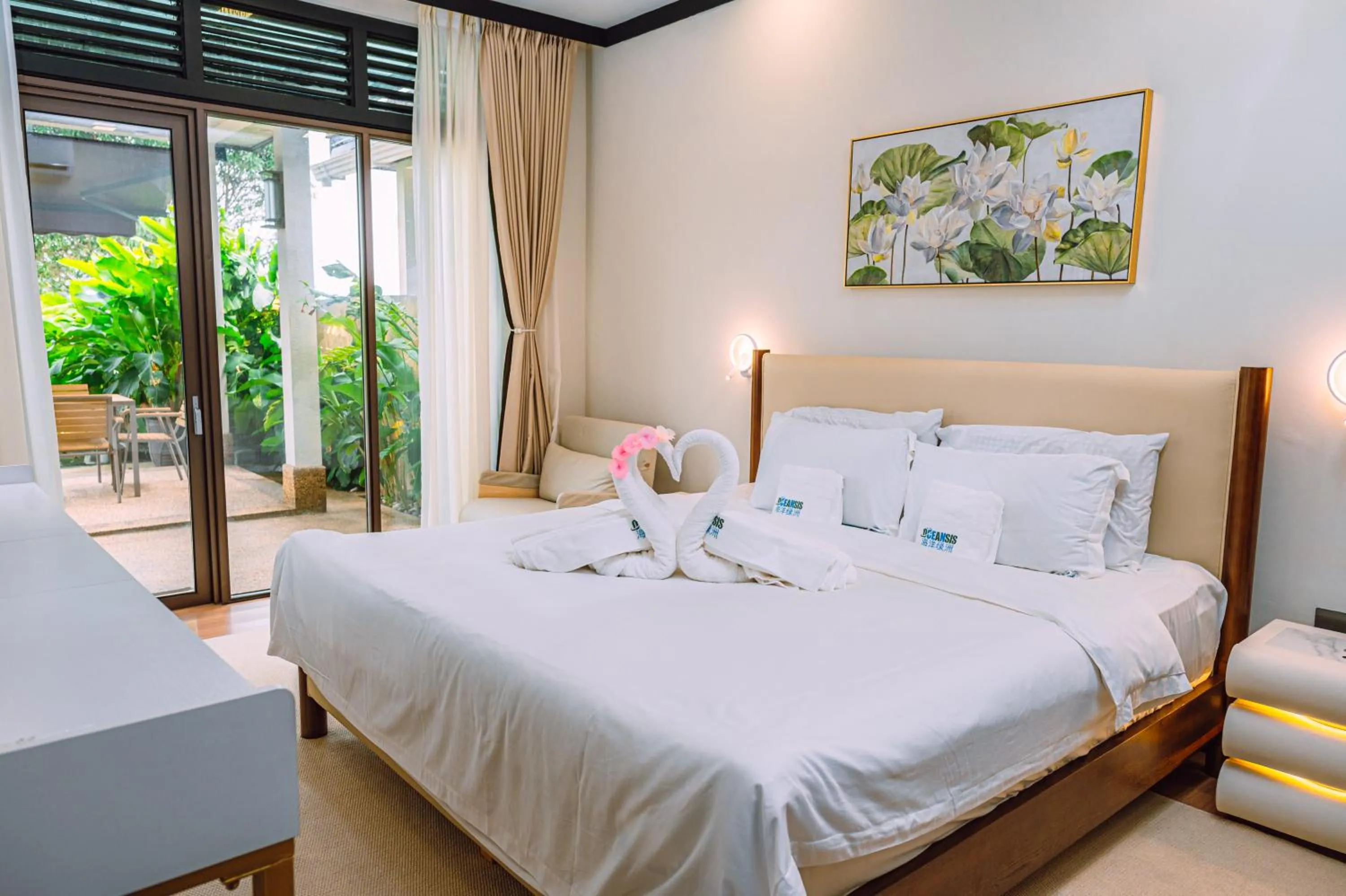 Bedroom, Bed in Sabah Beach Villas & Suites