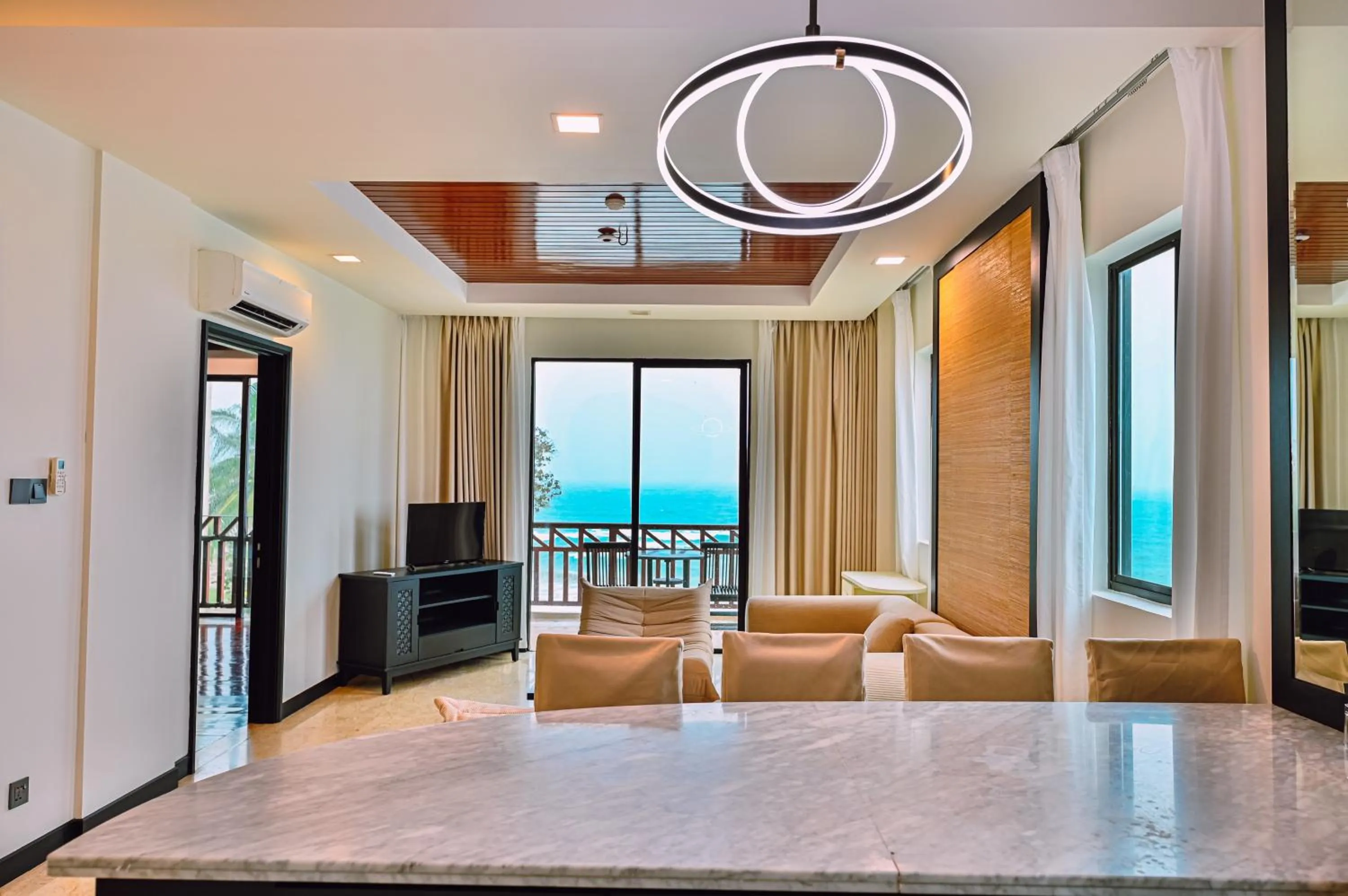 Dining area in Sabah Beach Villas & Suites