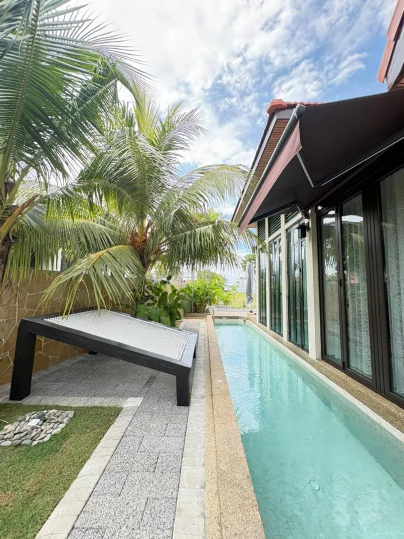 Swimming pool in Sabah Beach Villas & Suites