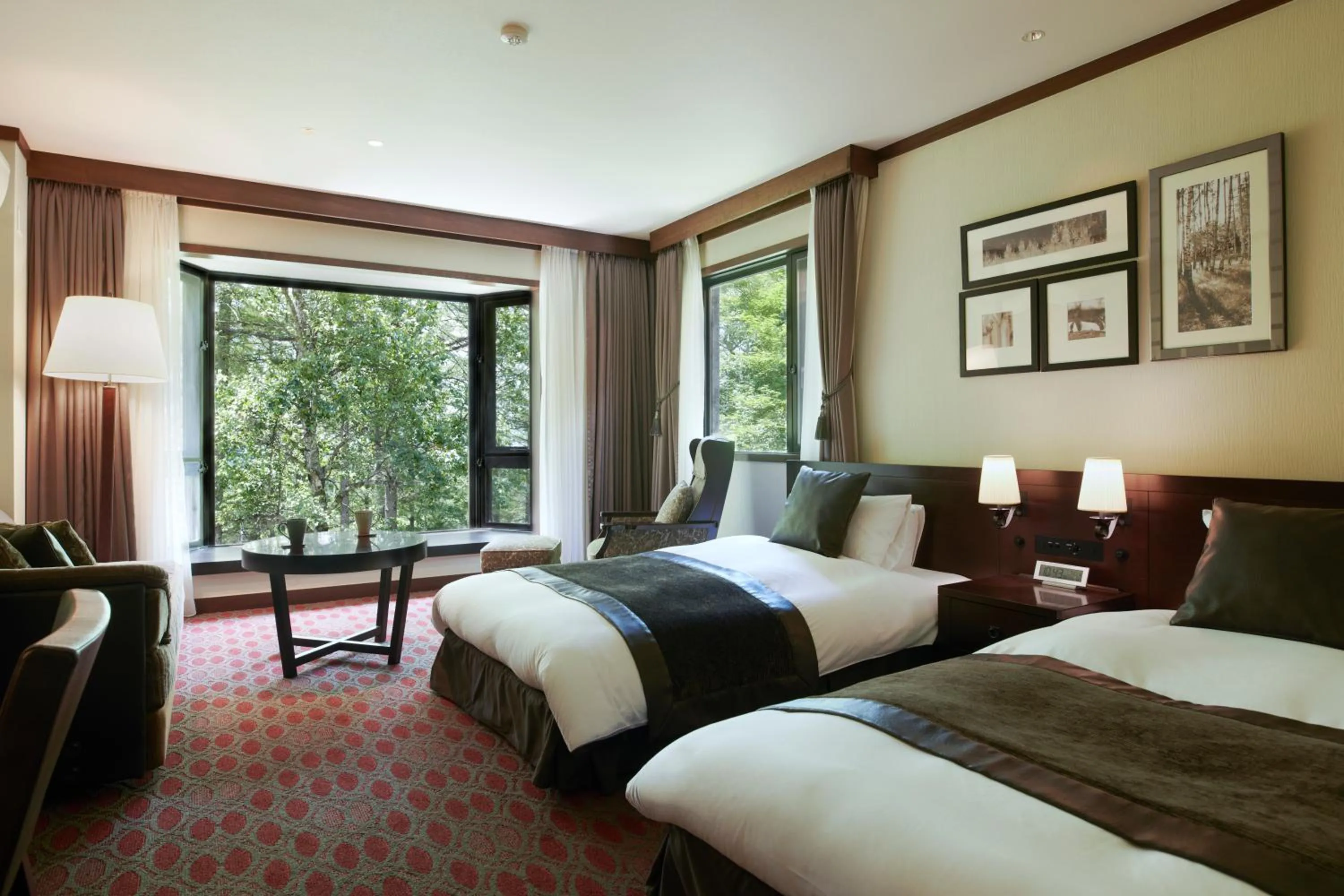 Photo of the whole room, Bed in Tateshina Tokyu Hotel