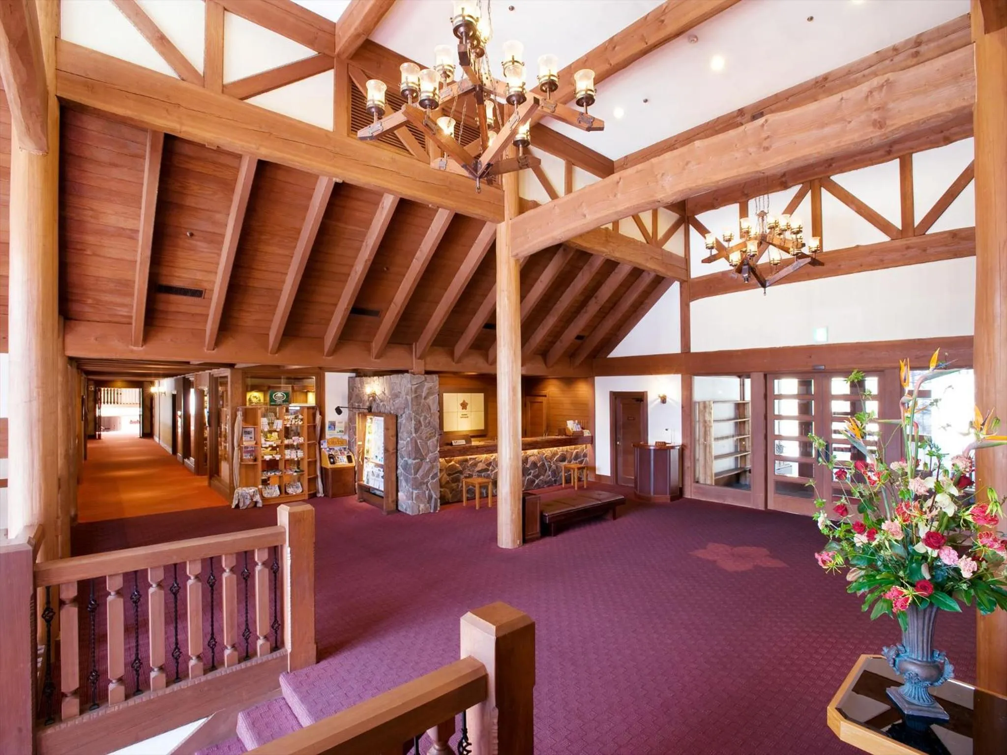 Lobby or reception in Tateshina Tokyu Hotel