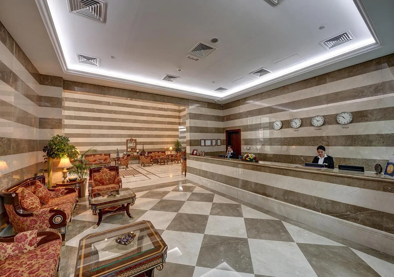 Lobby or reception in Marina Hotel Apartments