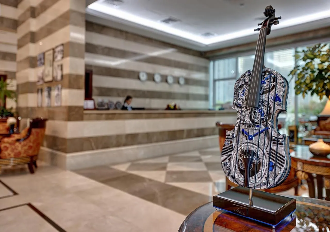 Lobby or reception in Marina Hotel Apartments