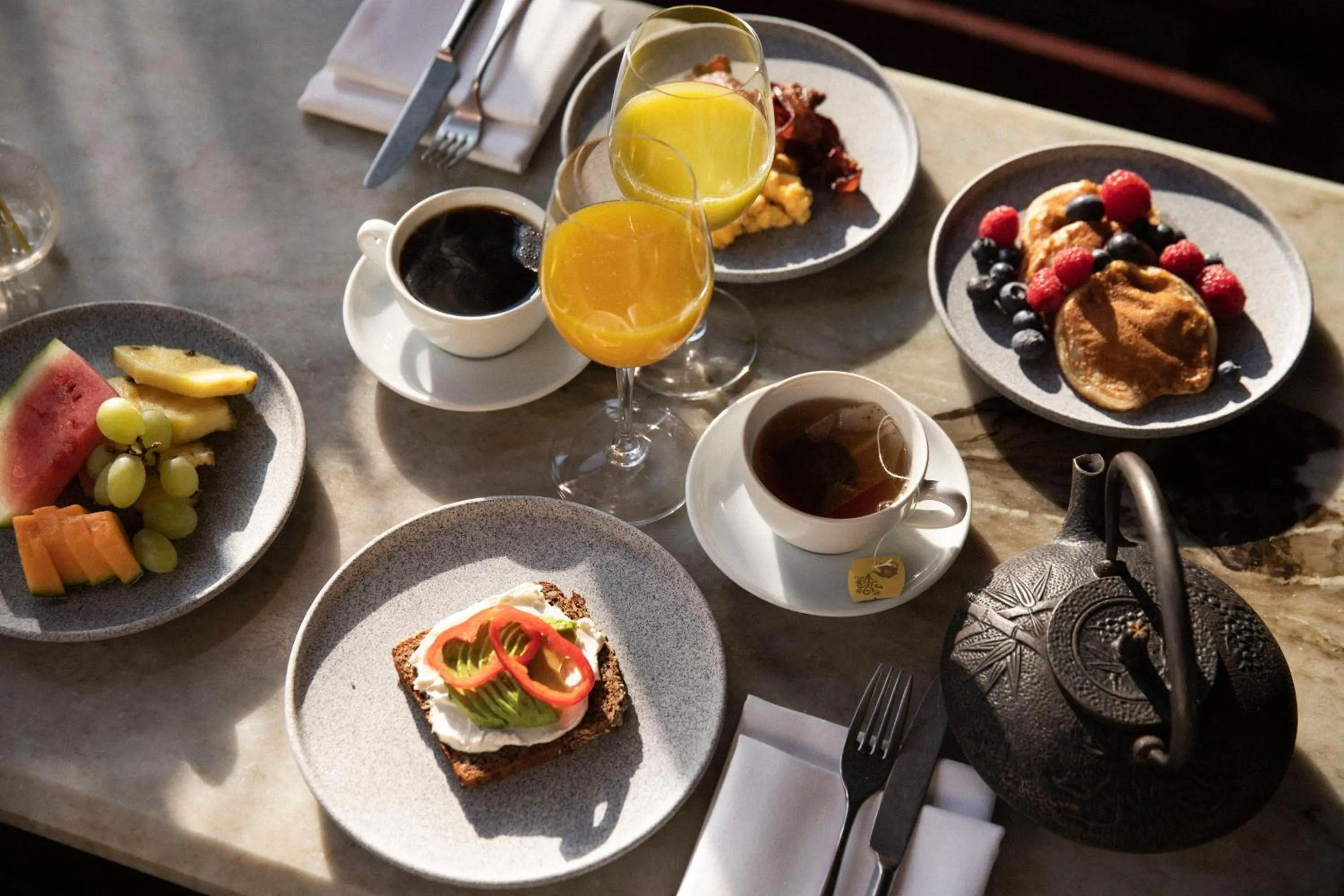 Buffet breakfast in Berns Hotel - Boutique Hotel in the heart of Stockholm