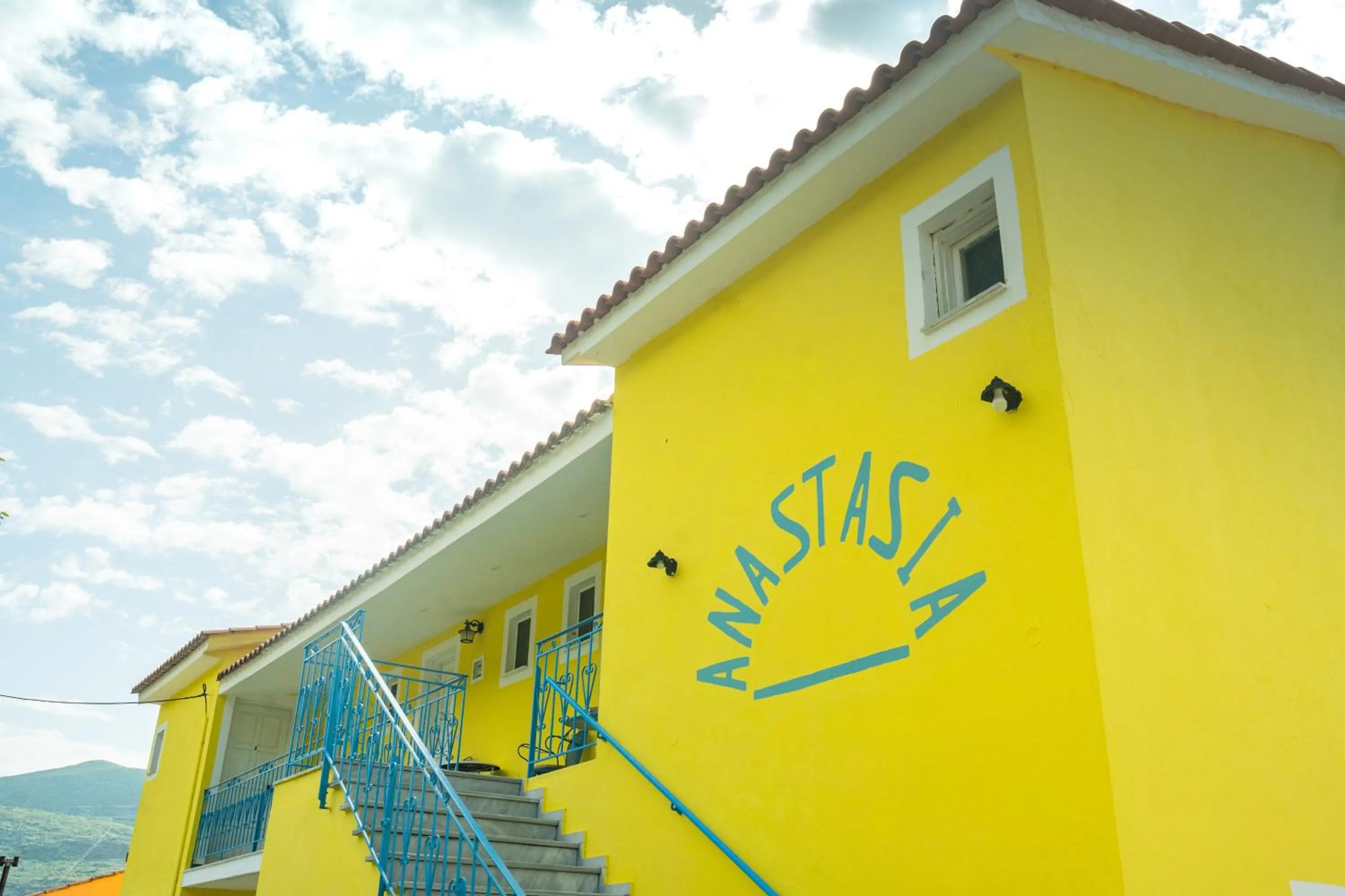 Patio in Anastasia Studios Katelios