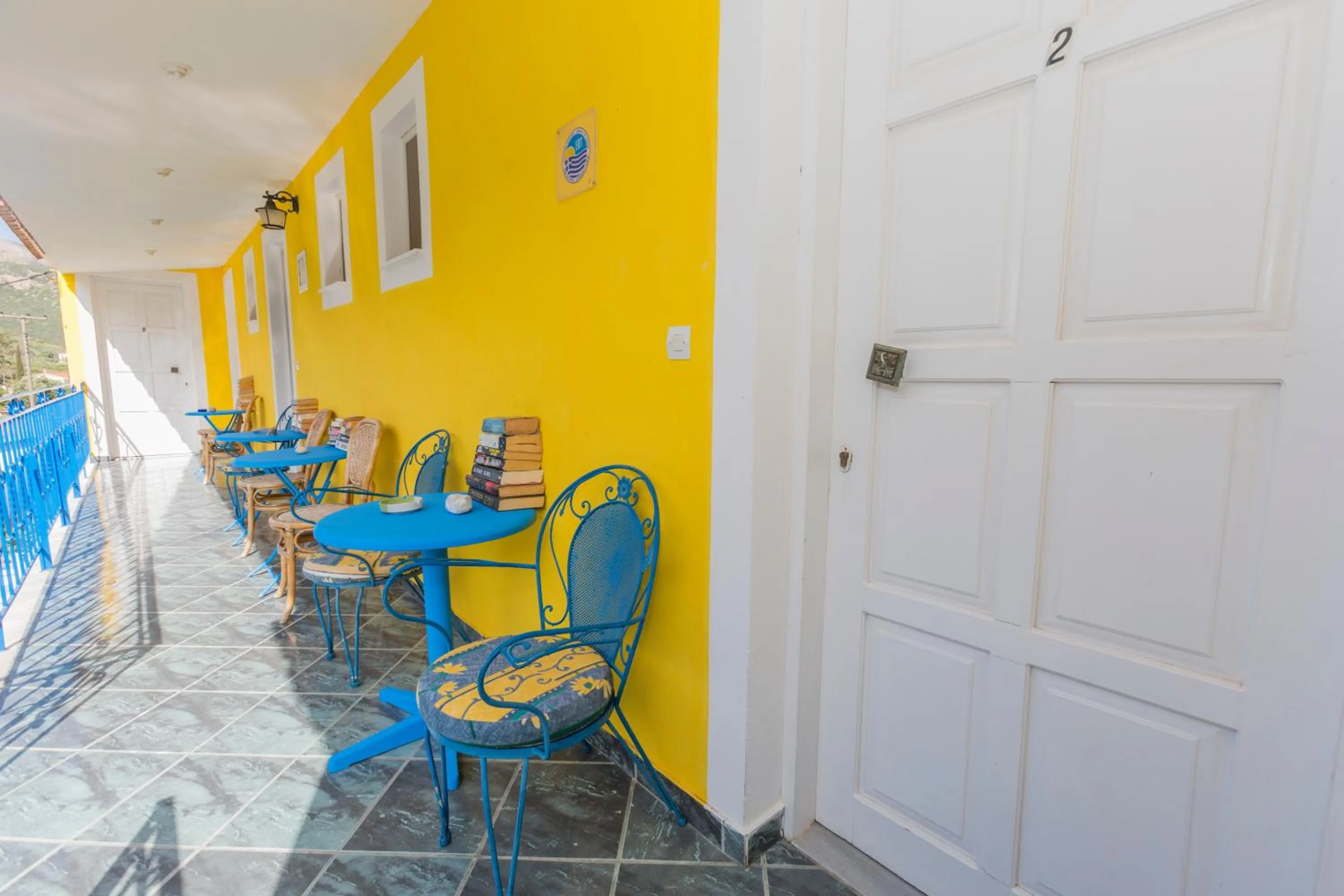 Balcony/Terrace in Anastasia Studios Katelios