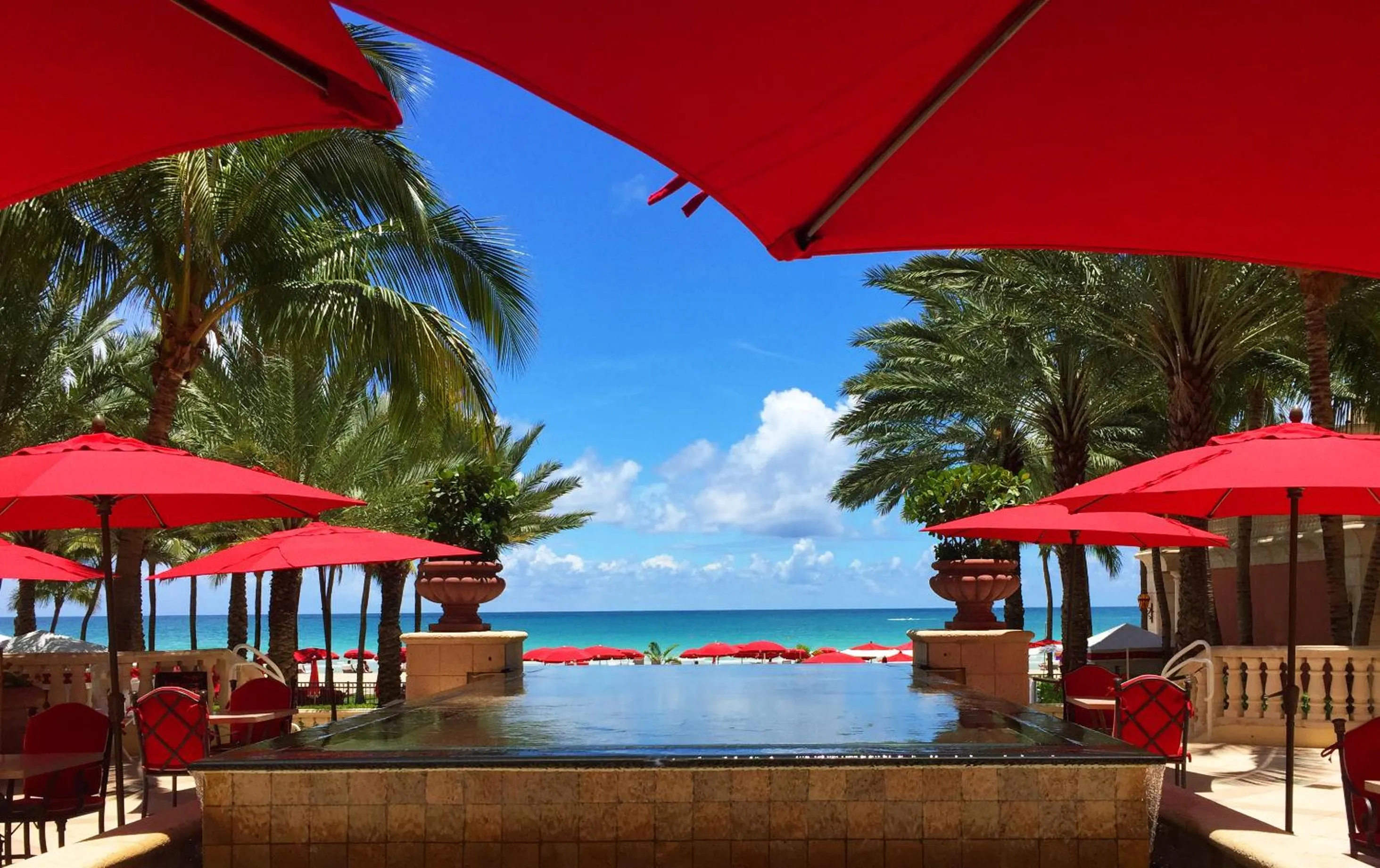 Sea view in Acqualina Resort and Residences
