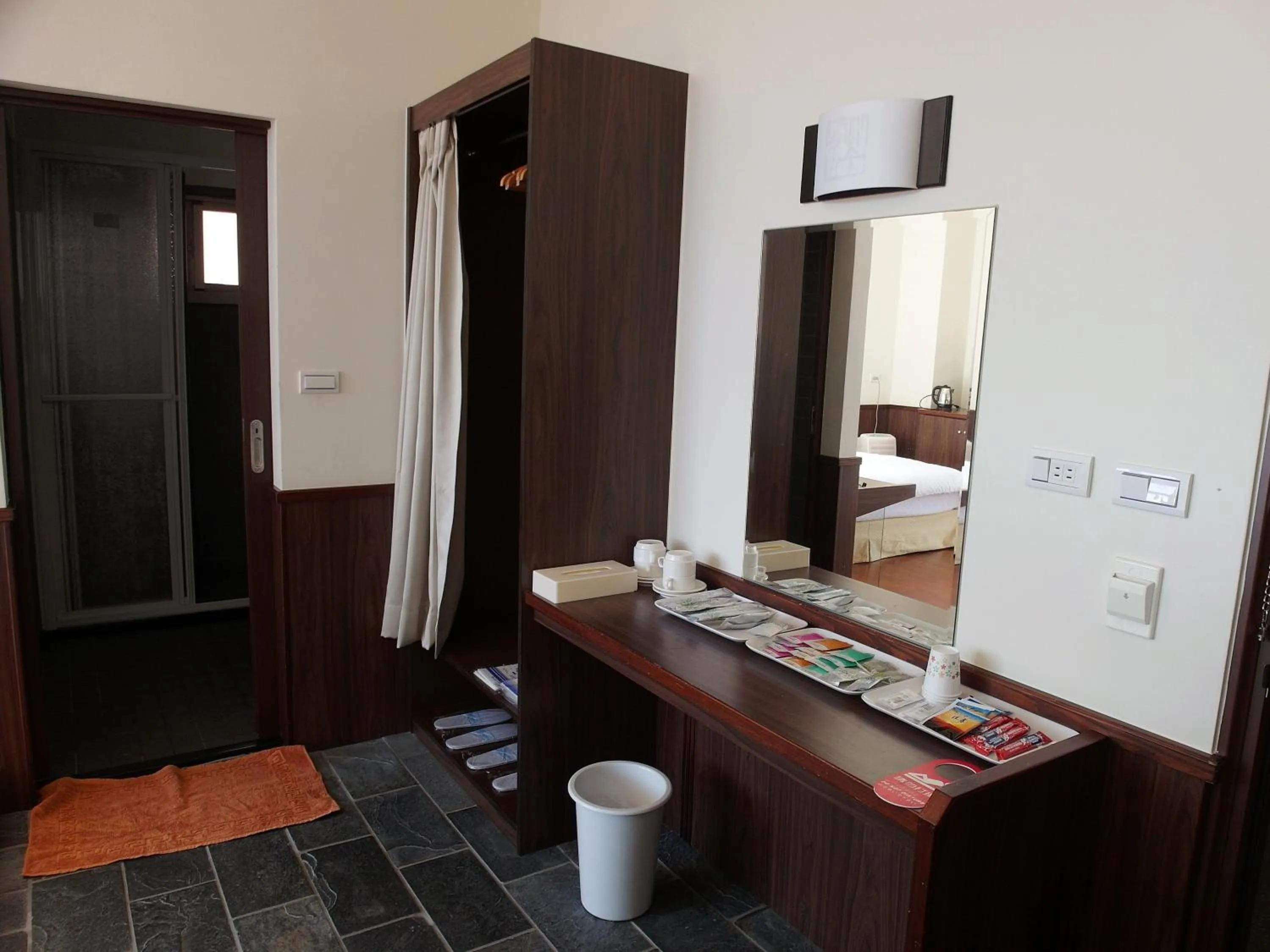 Decorative detail in 茶雲居 Tea Cloud Guest house