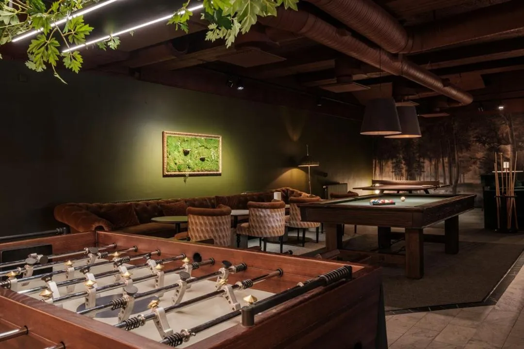 Game Room in Villa Foresta