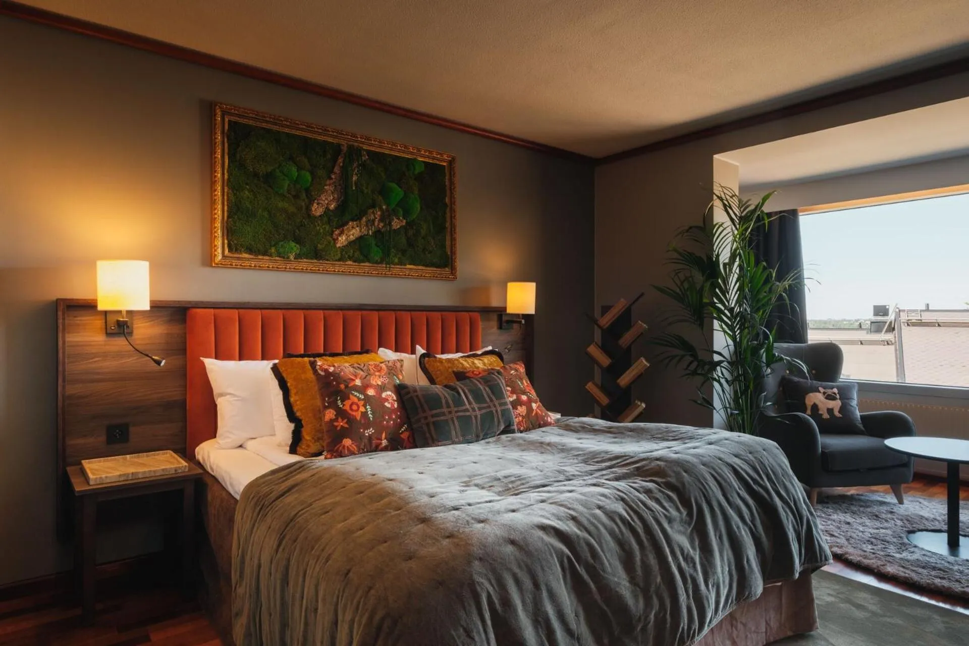 Bed in Villa Foresta