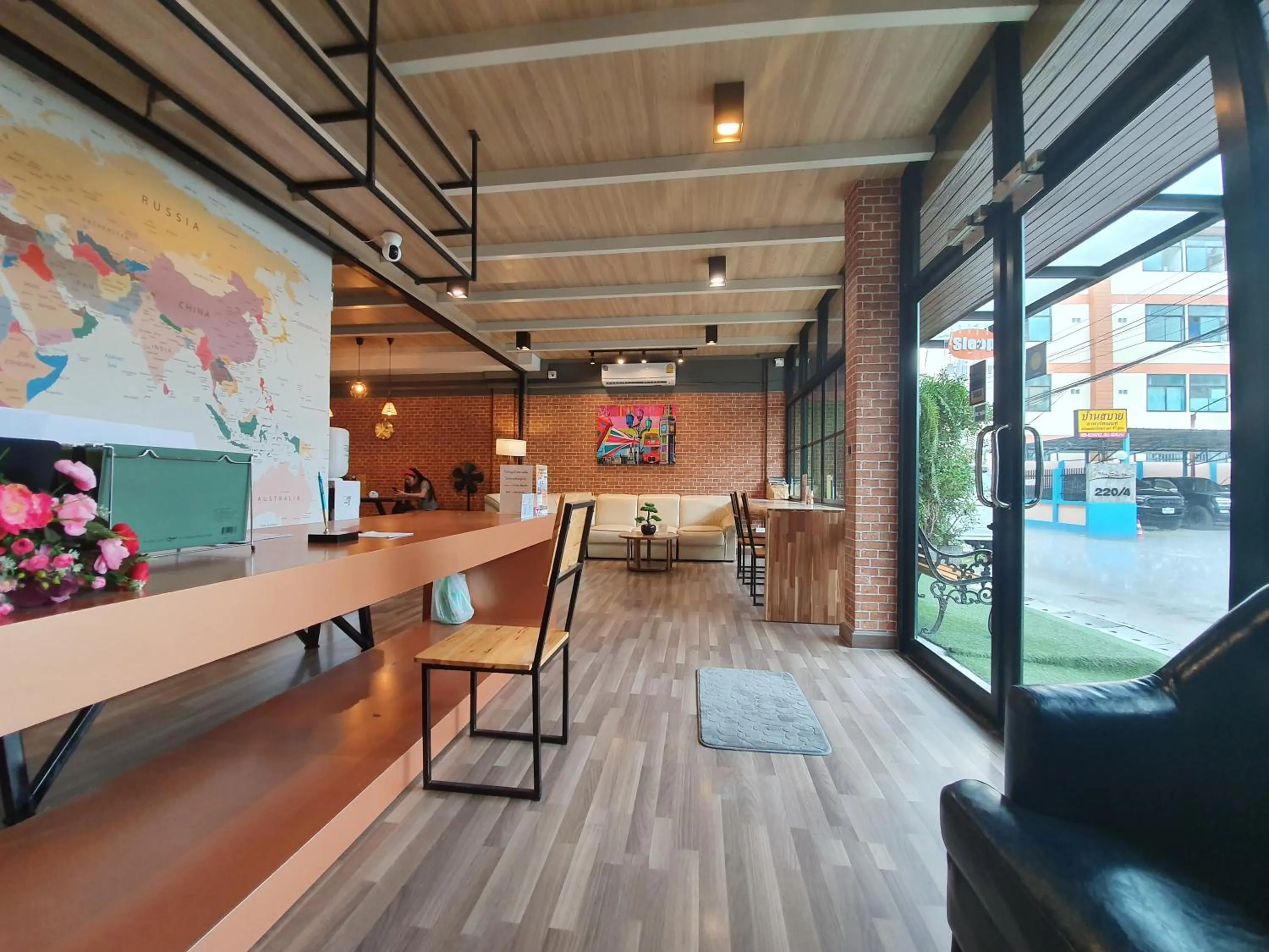 Lobby or reception in Chiang Mai Hipster Mini Hotel