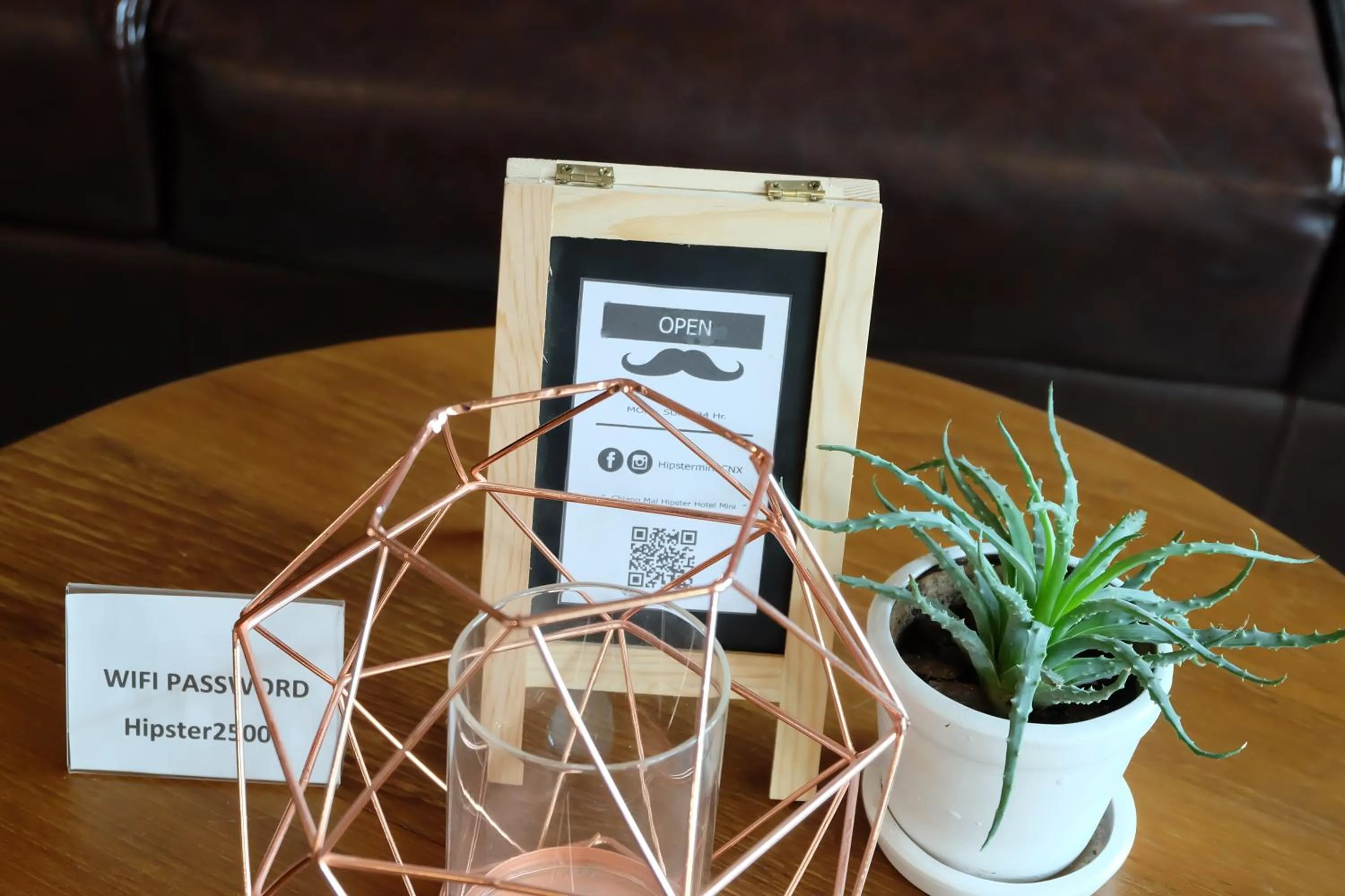 Decorative detail in Chiang Mai Hipster Mini Hotel