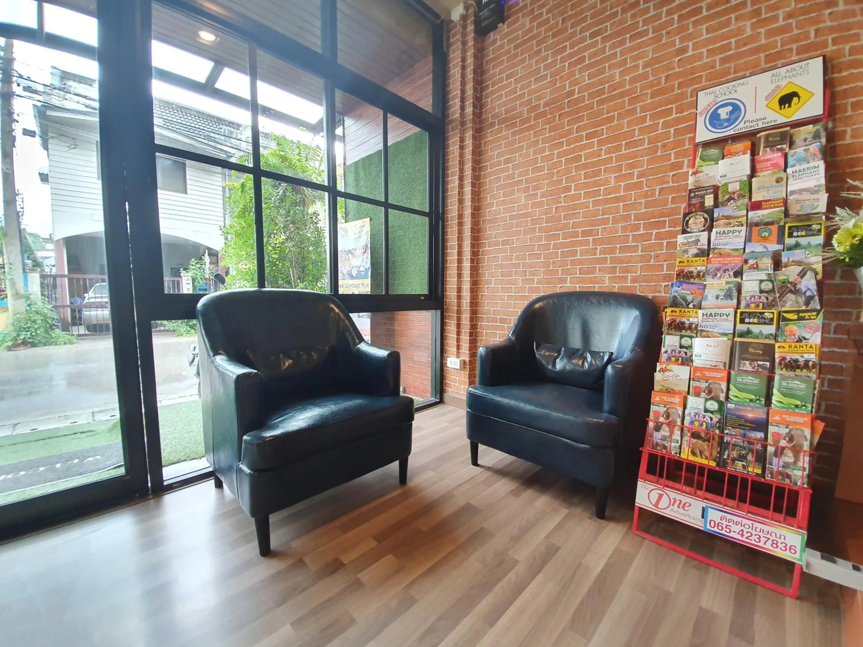 Living room in Chiang Mai Hipster Mini Hotel