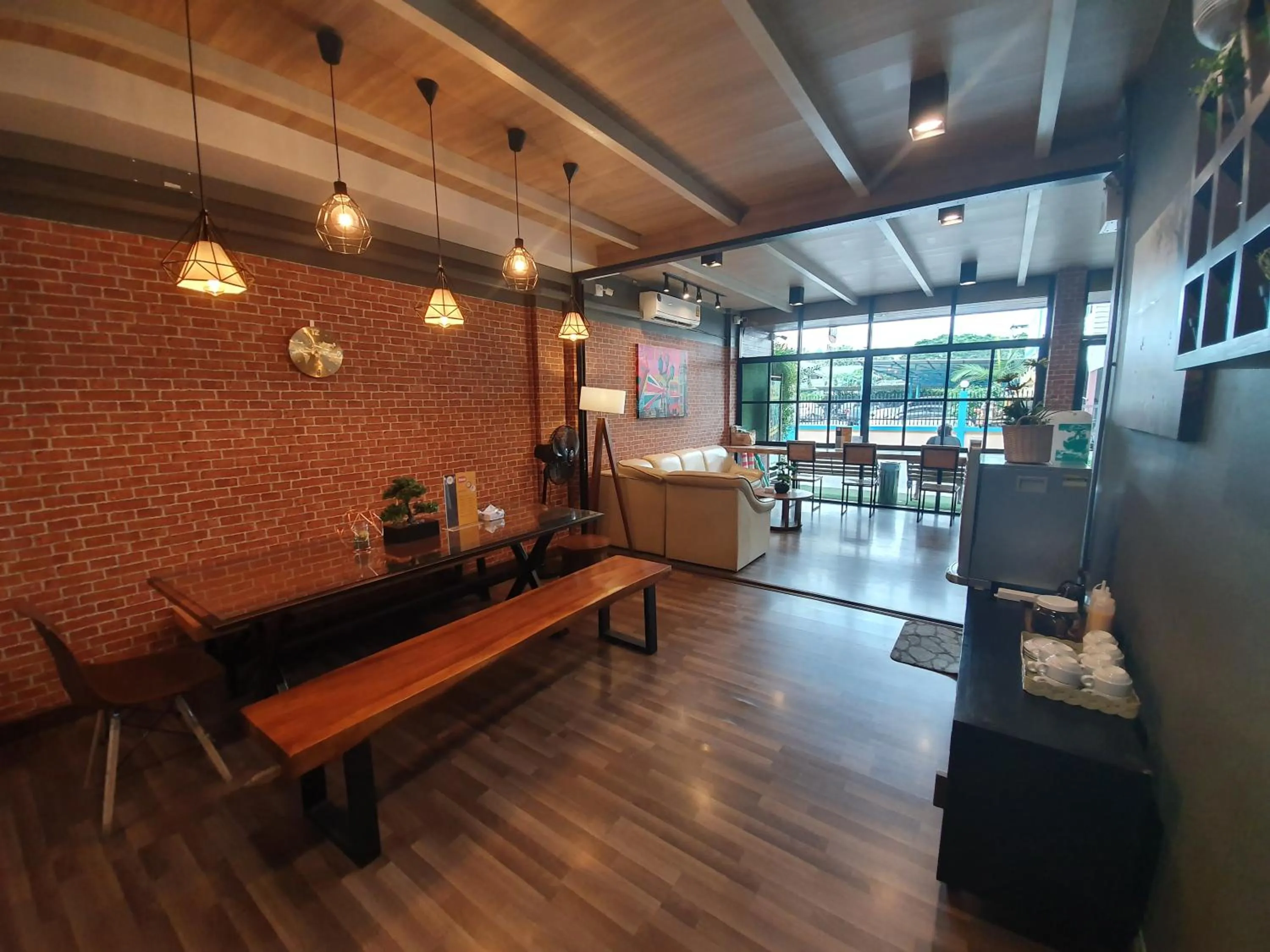 Lobby or reception in Chiang Mai Hipster Mini Hotel