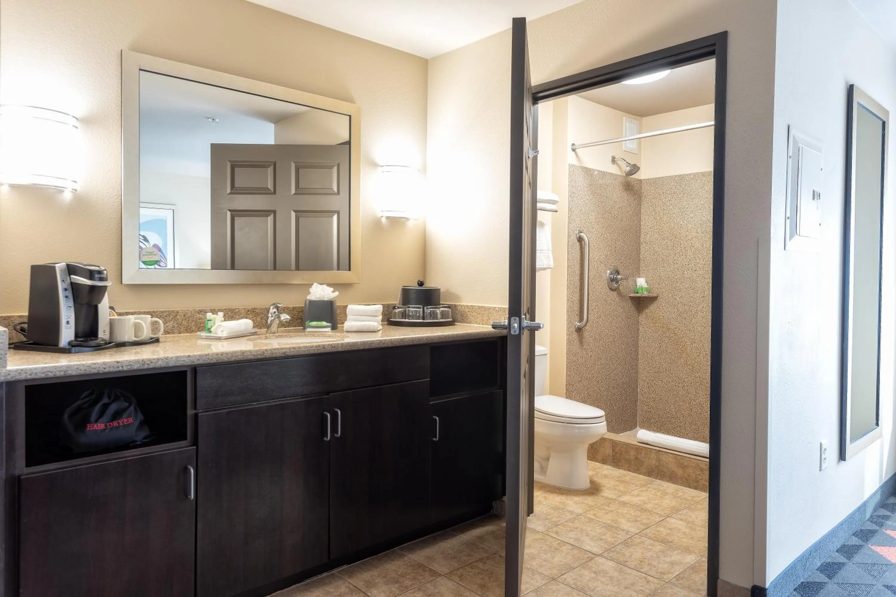 Bathroom in Holiday Inn Oceanside Marina Camp Pendleton by IHG