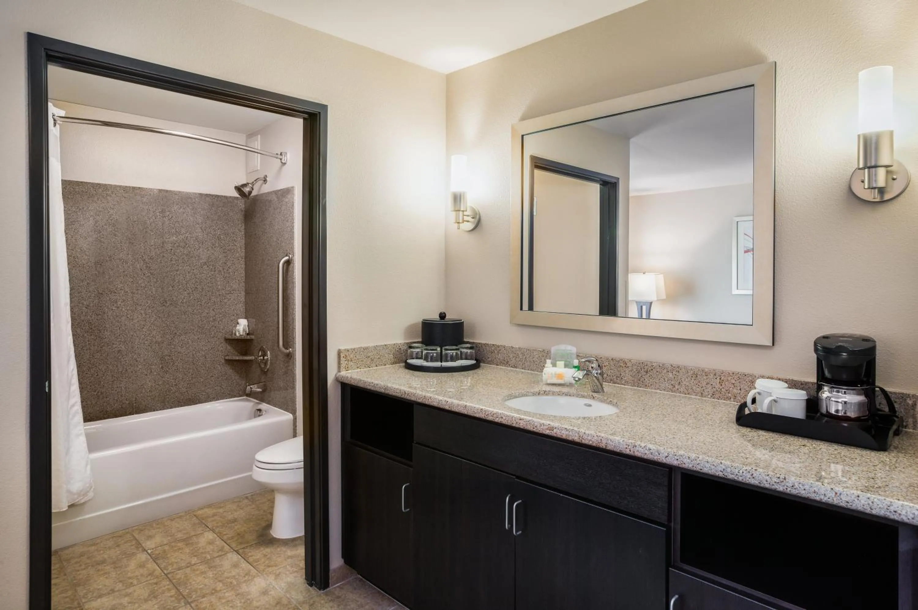 Bathroom in Holiday Inn Oceanside Marina Camp Pendleton by IHG